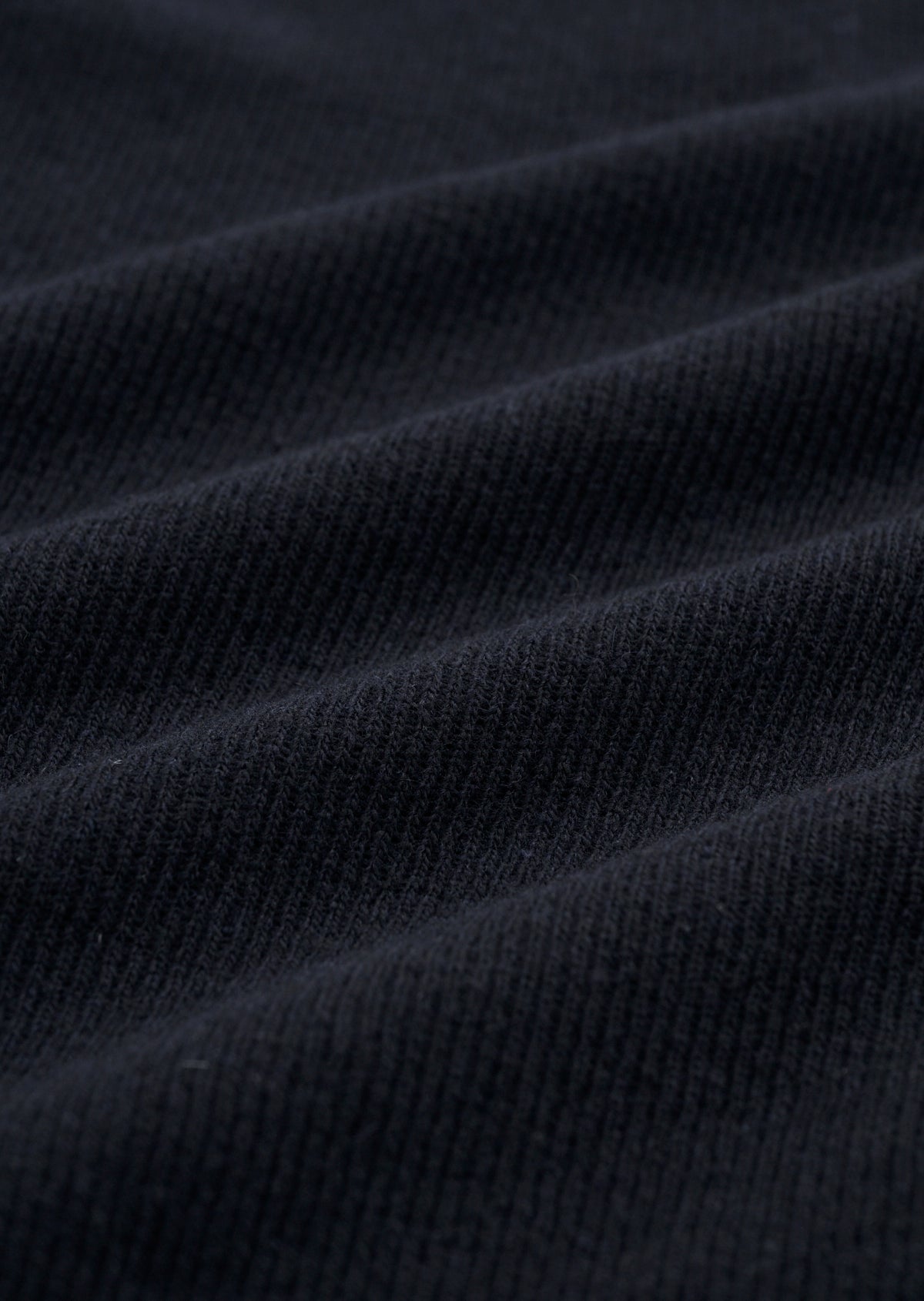 RIB KNIT HALF ZIP NAVY 8043-1202