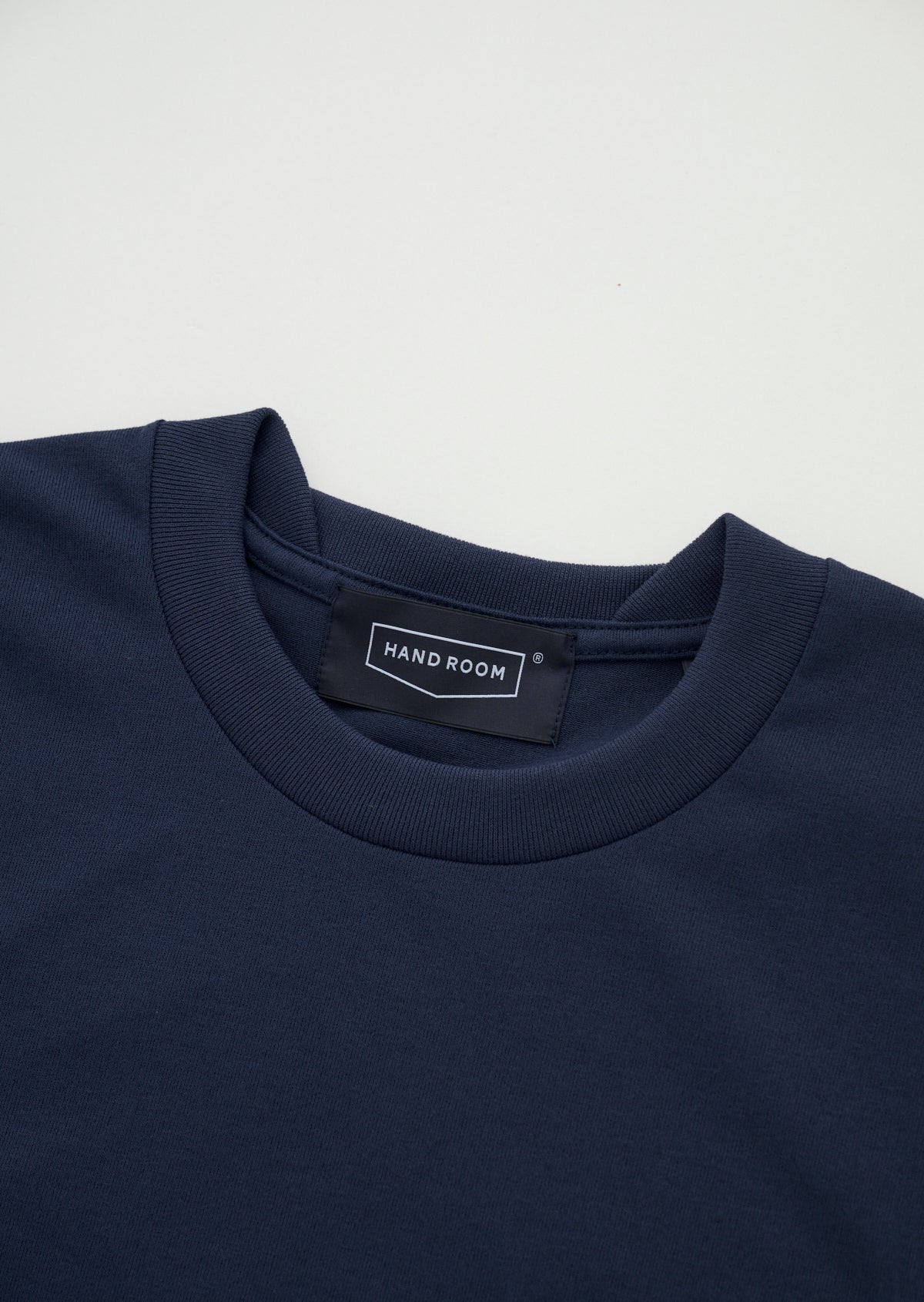 POLYESTER COTTON FEEL T-SHIRT NAVY 8001-1702