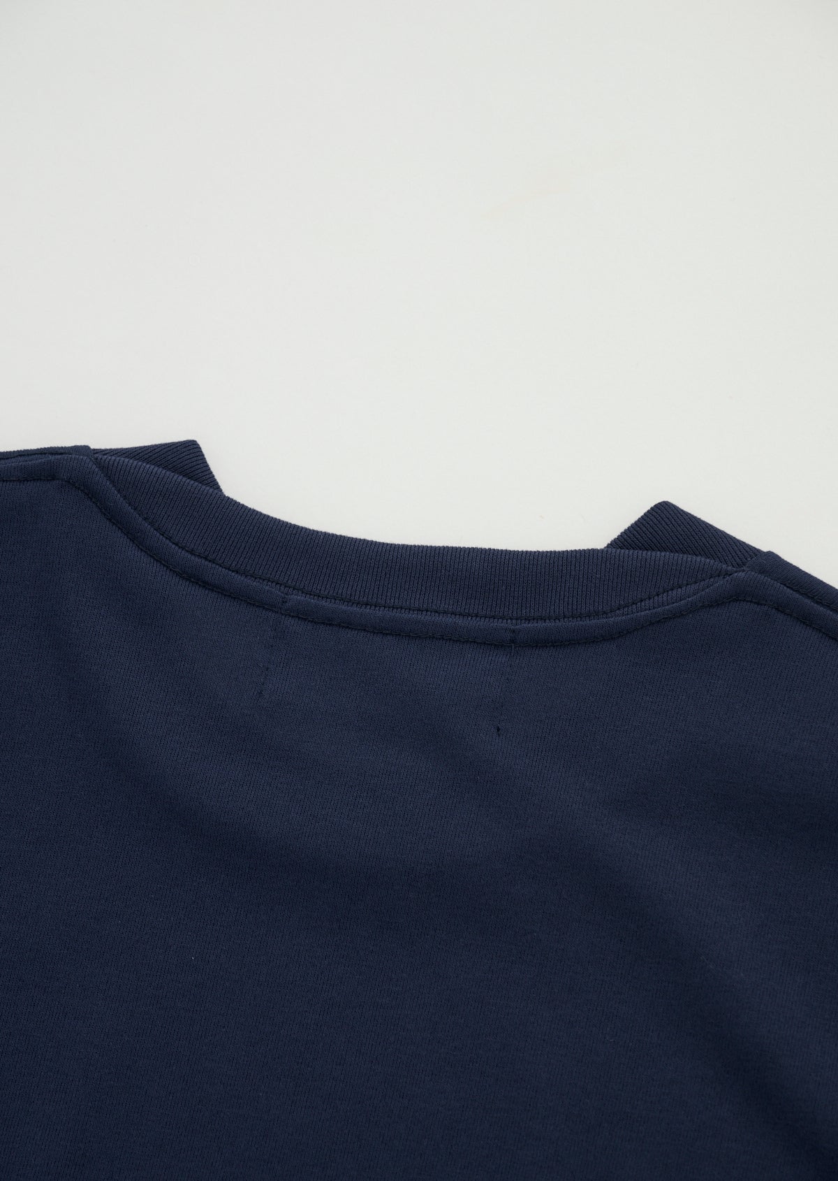 POLYESTER COTTON FEEL T-SHIRT NAVY 8001-1702