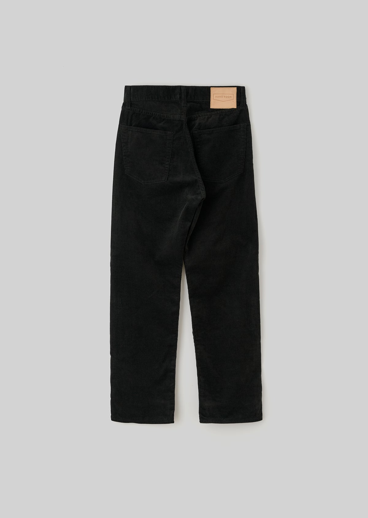 CORDUROY PANTS BLACK 8023-1407