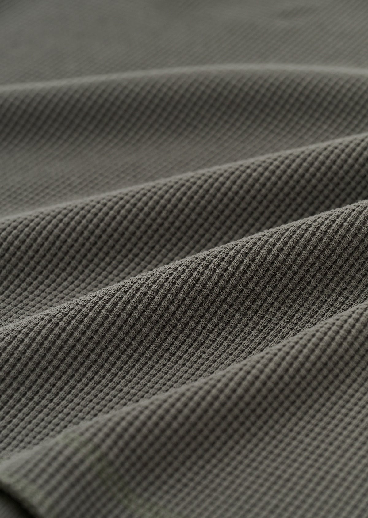 WAFFLE LONG TSHIRT KHAKI 8033-1201