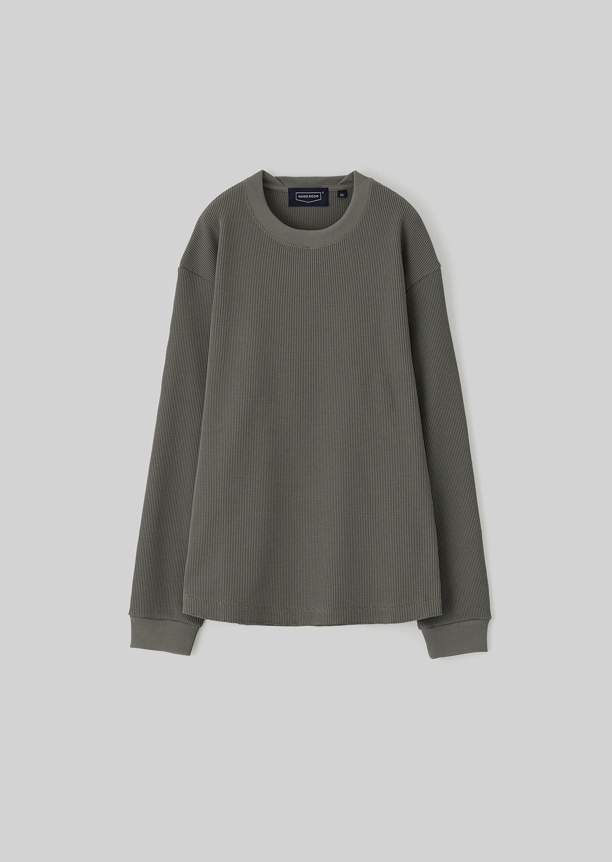 WAFFLE LONG TSHIRT KHAKI 8033-1201