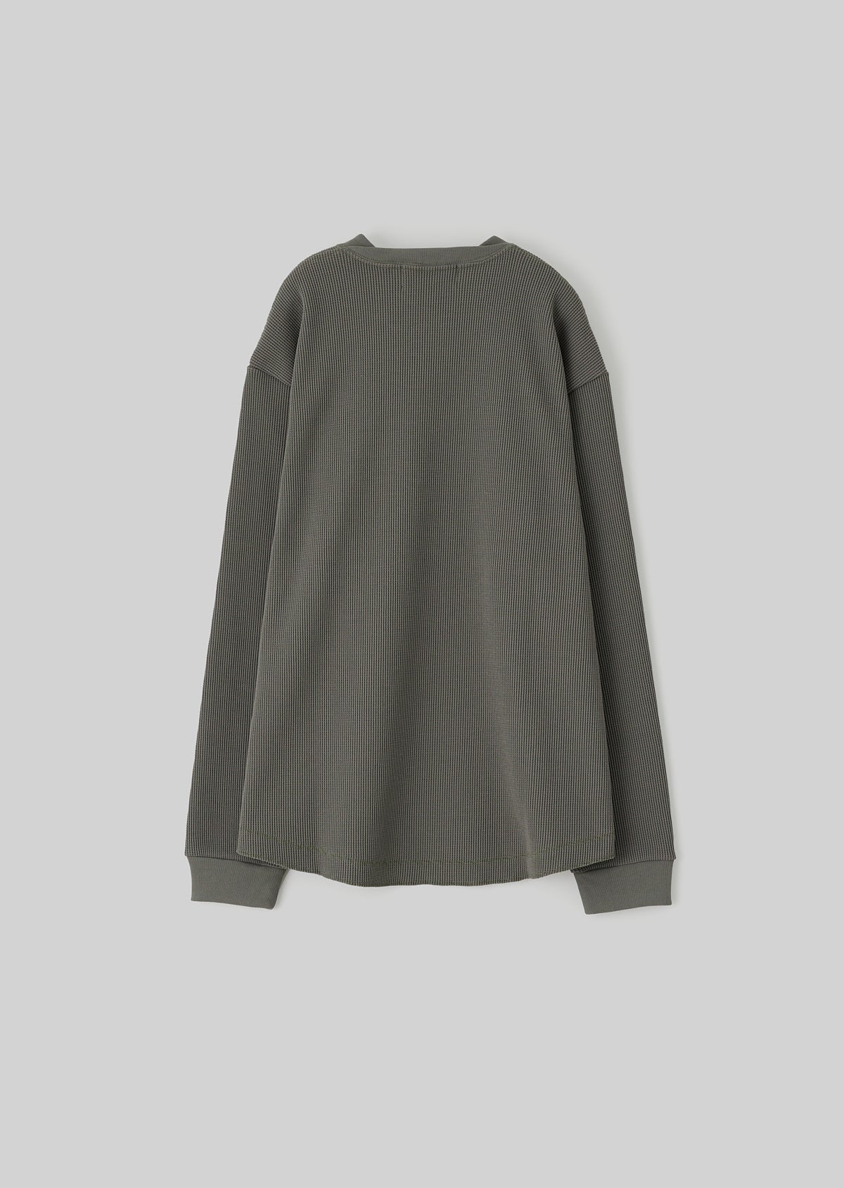 WAFFLE LONG TSHIRT KHAKI 8033-1201