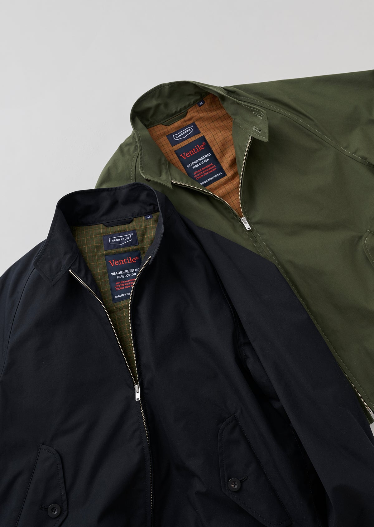 HARRINGTON JACKET OLIVE 8033-2502