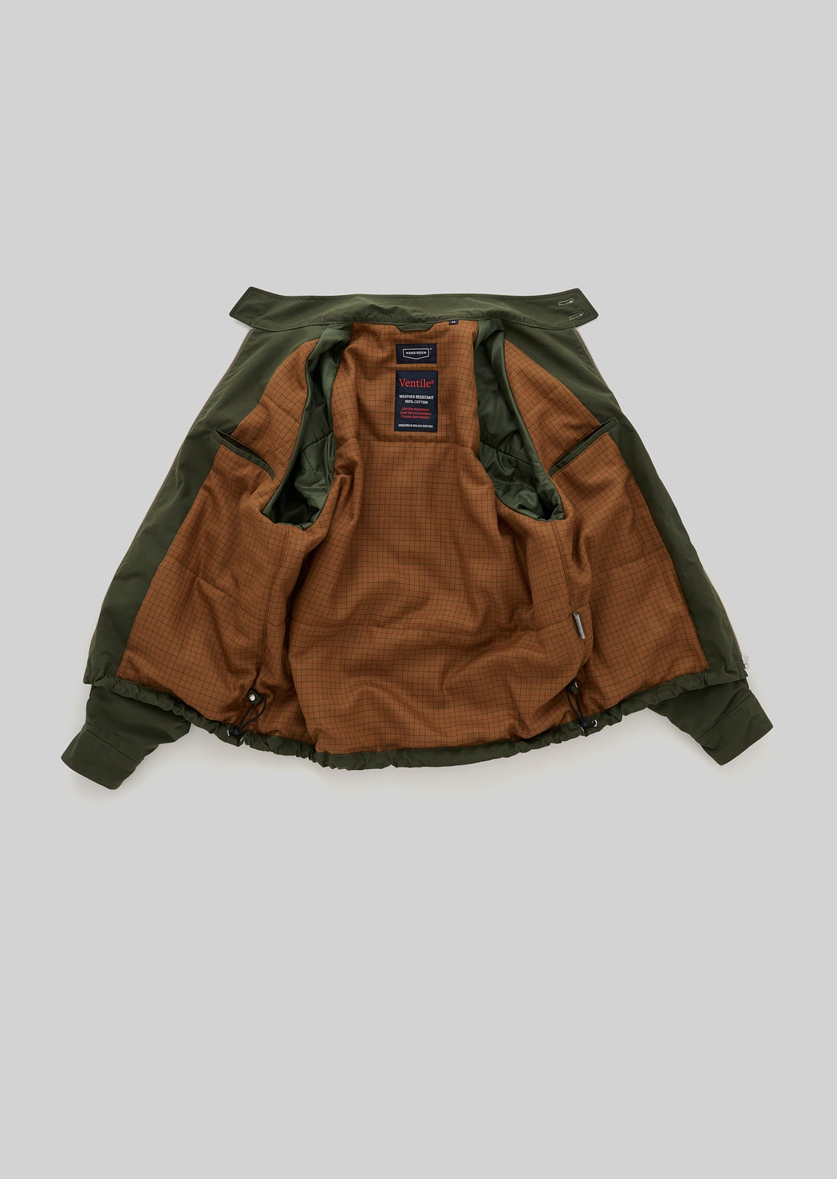 HARRINGTON JACKET OLIVE 8033-2502