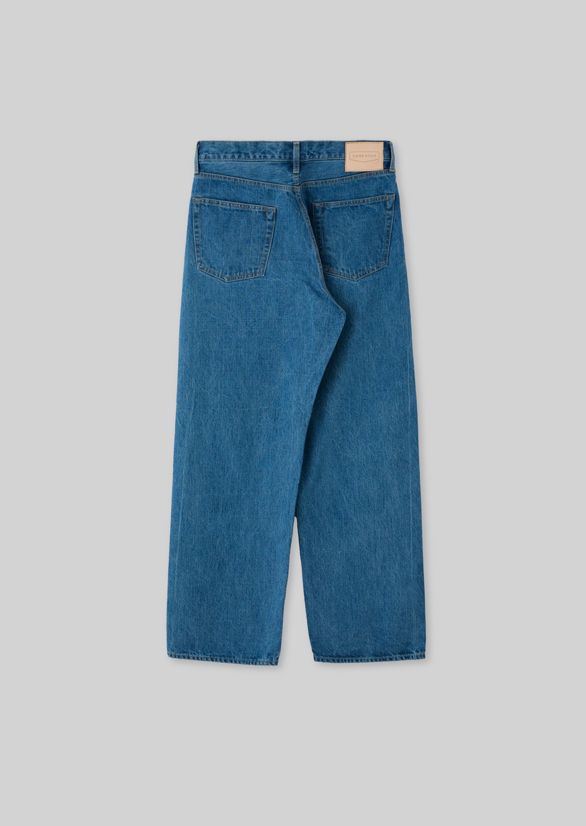 BAGGY FIT 5POKET JEANS BIO FADE MIDIUM INDIGO 74 8051-1407