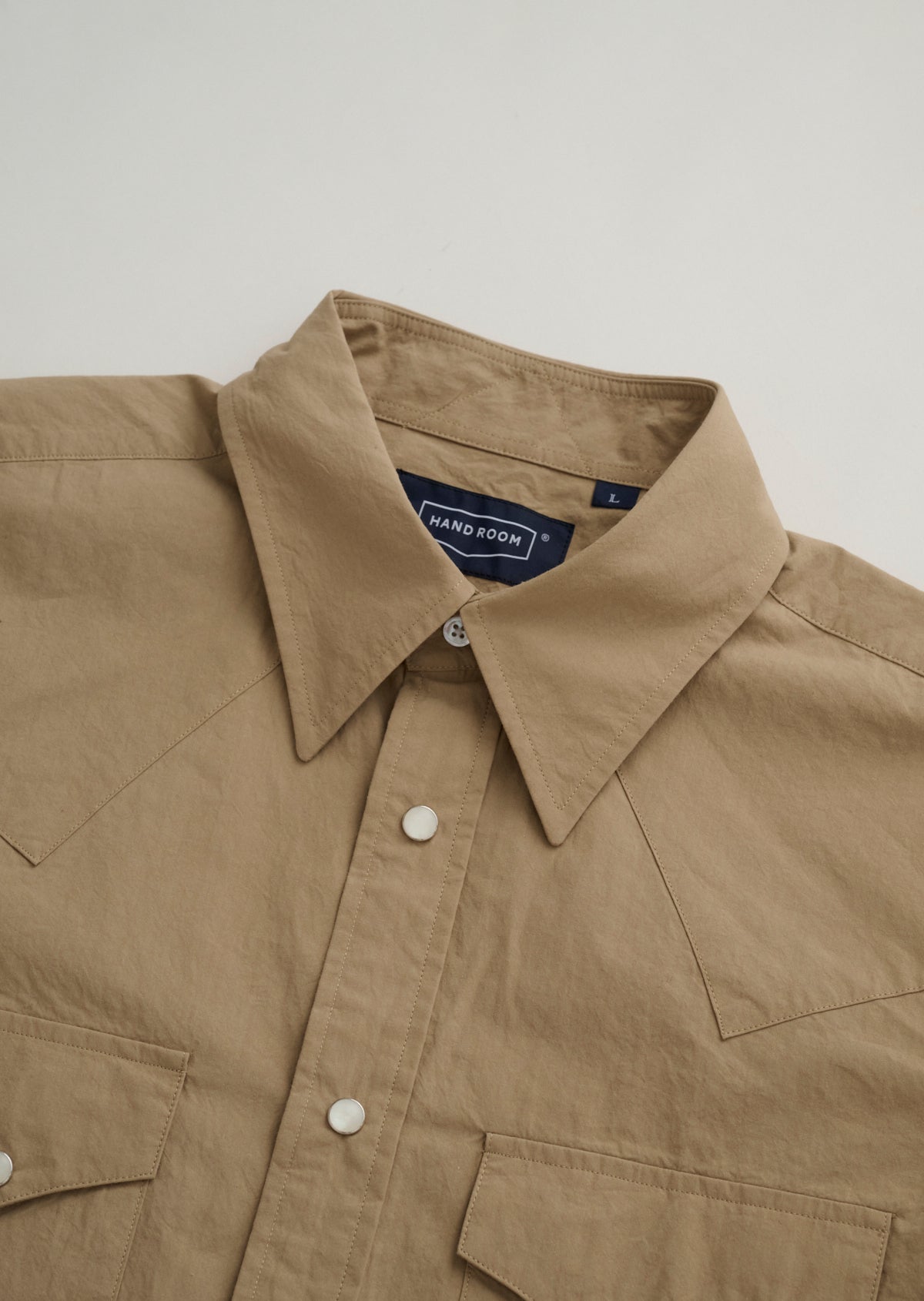 WESTERN SHIRTS TYPEWRITER BEIGE 8053-1103