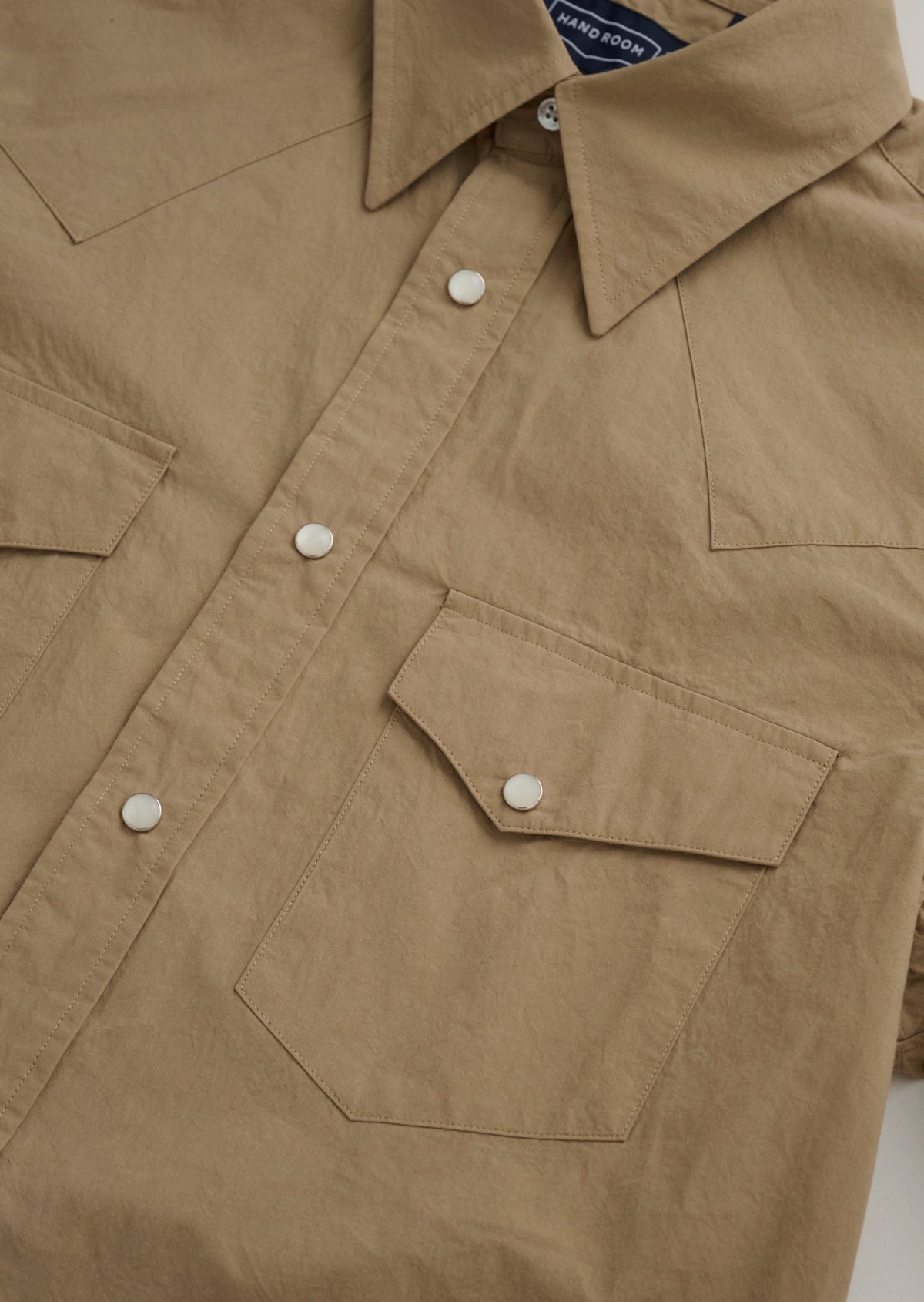 WESTERN SHIRTS TYPEWRITER BEIGE 8053-1103