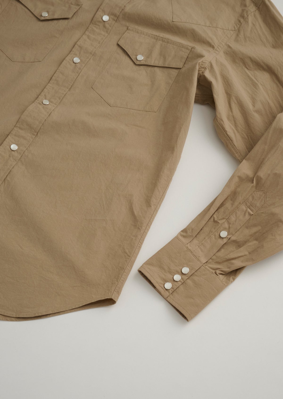 WESTERN SHIRTS TYPEWRITER BEIGE 8053-1103