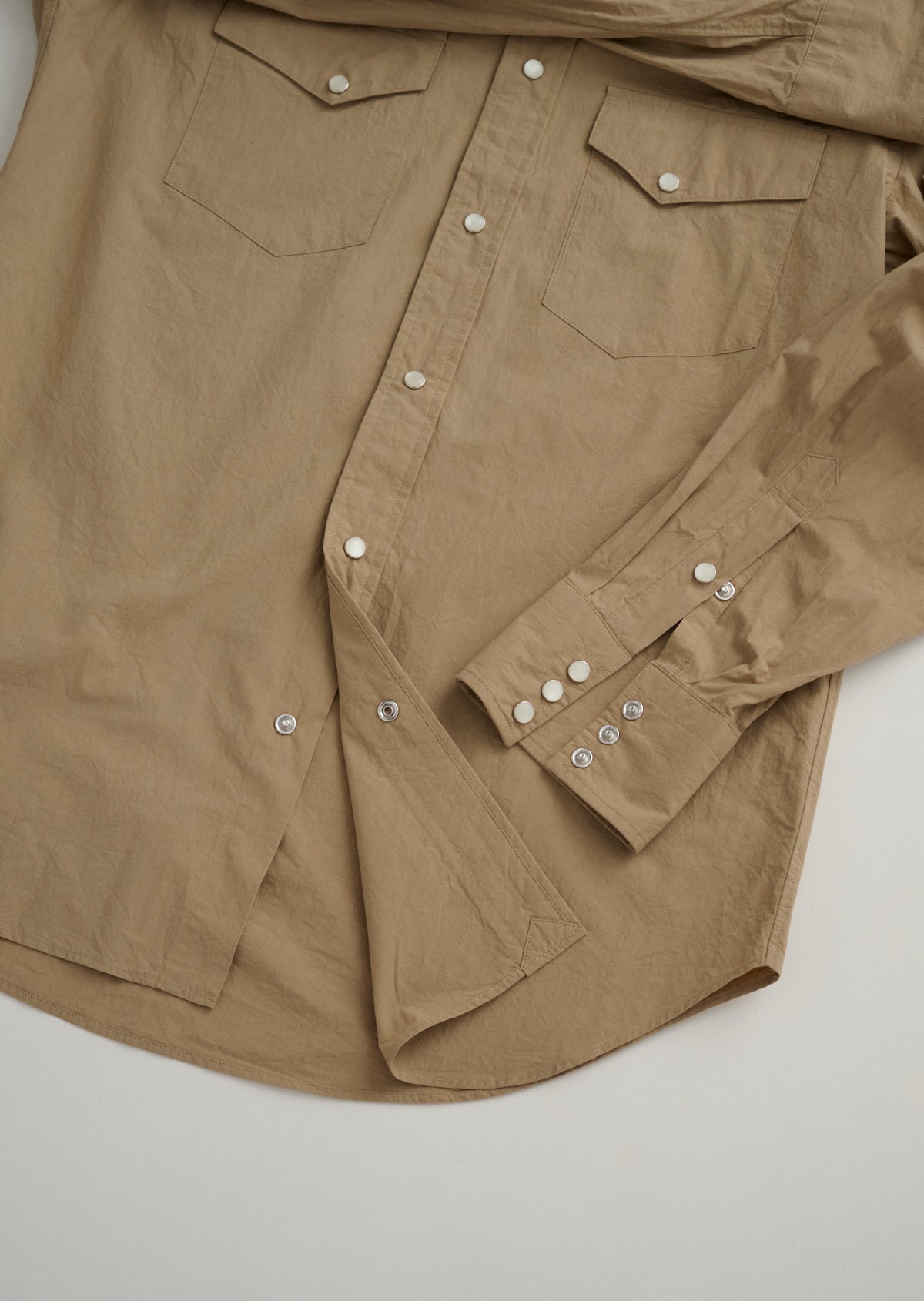 WESTERN SHIRTS TYPEWRITER BEIGE 8053-1103