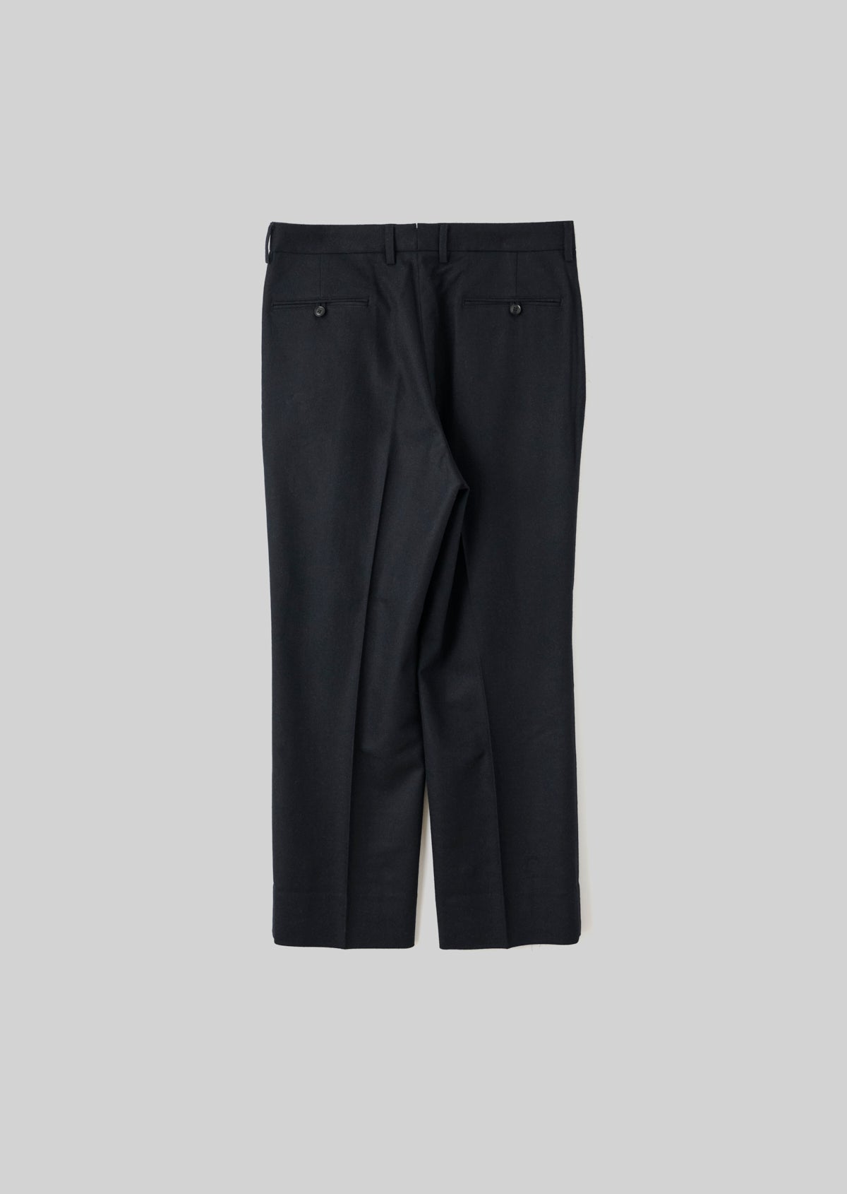 2TUCK DRESS WOOL PANTS NAVY 8053-1402