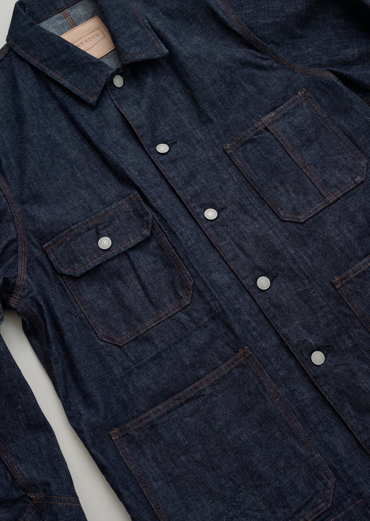 DENIM COVERALL 8053-2502 INDIGO
