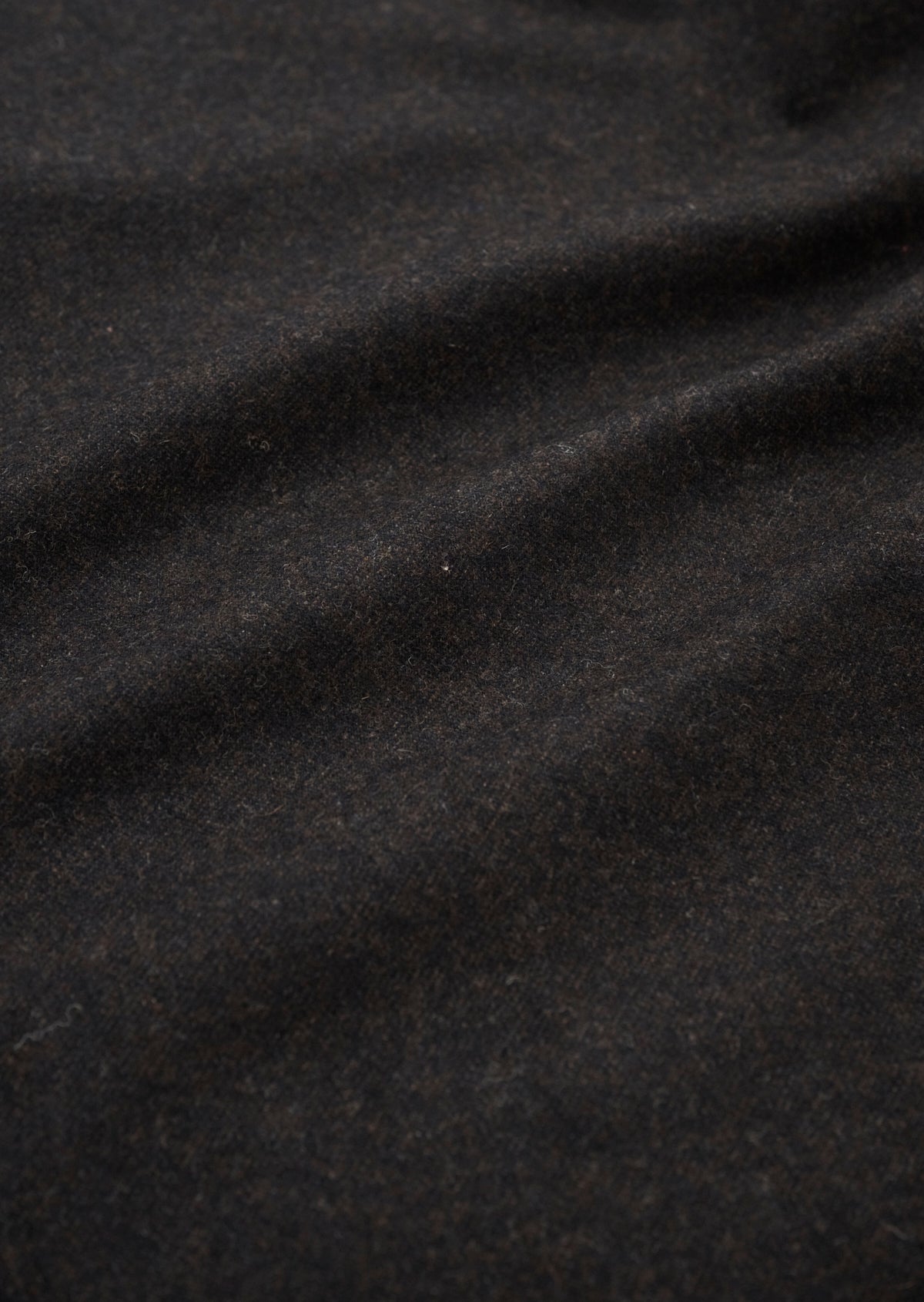 2TUCK DRESS WOOL PANTS BROWN 8053-1402