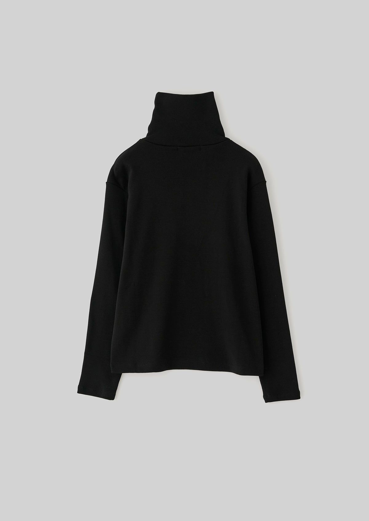 TURTLENECK CUT SEW BLACK 8223-1201