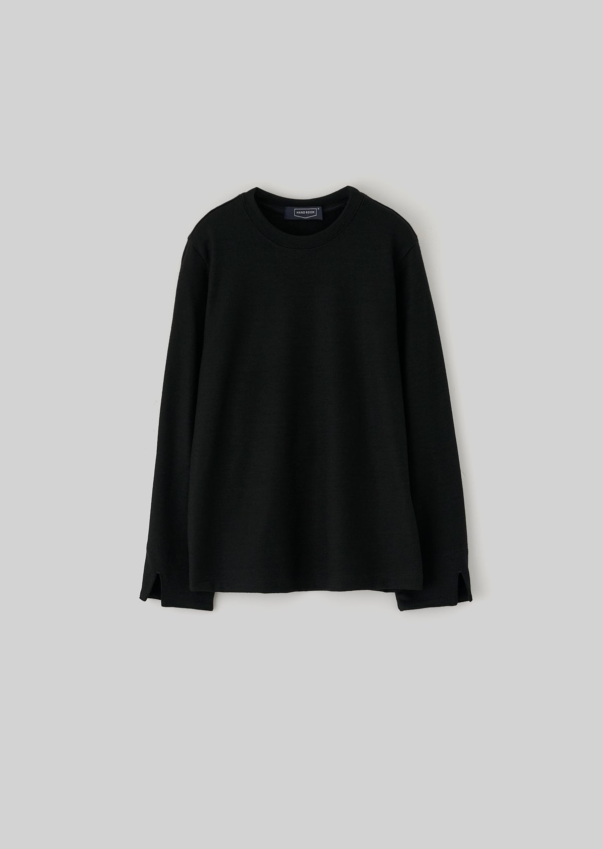 CREW NECK CUT SEW BLACK 8233-1204