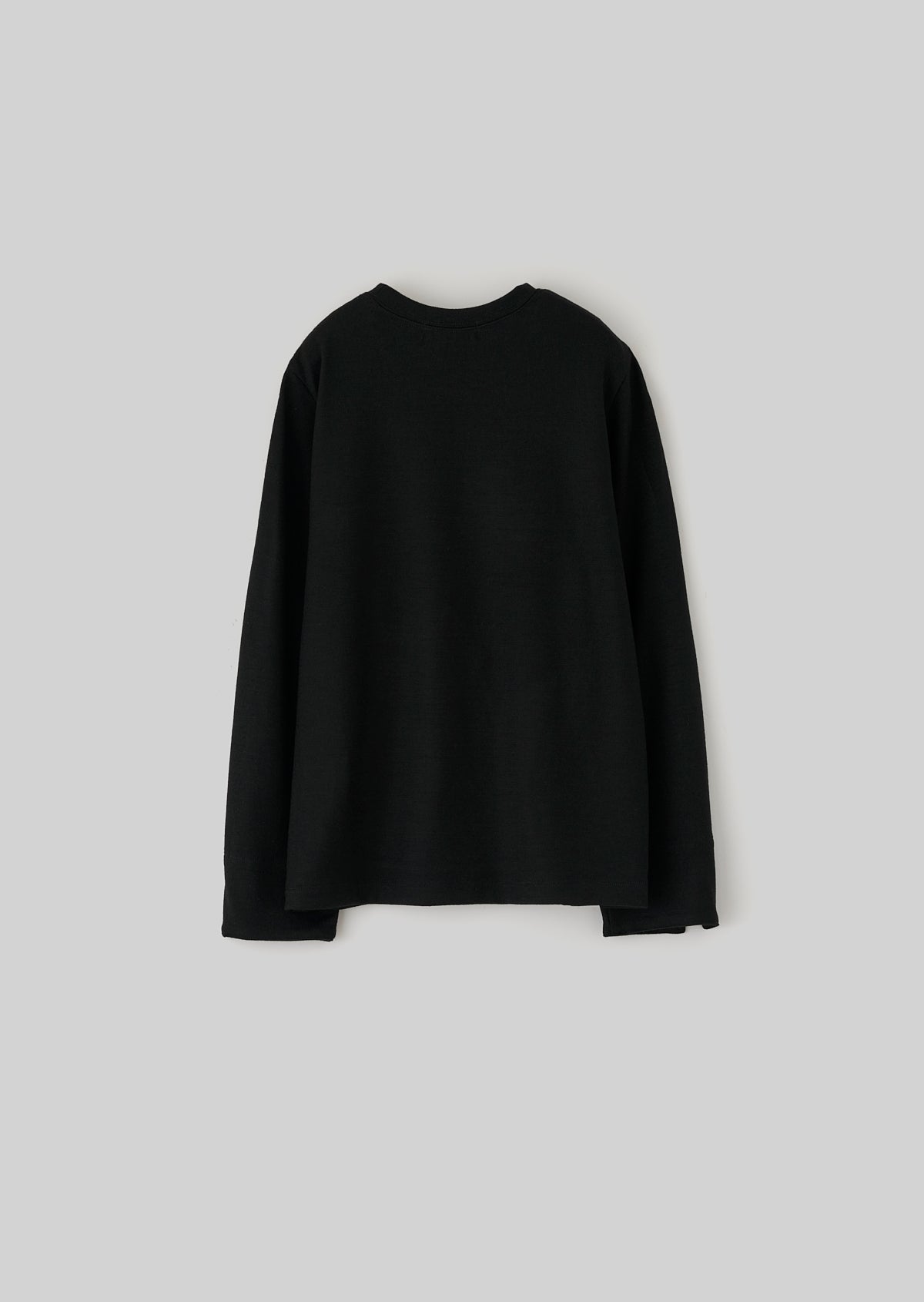 CREW NECK CUT SEW BLACK 8233-1204