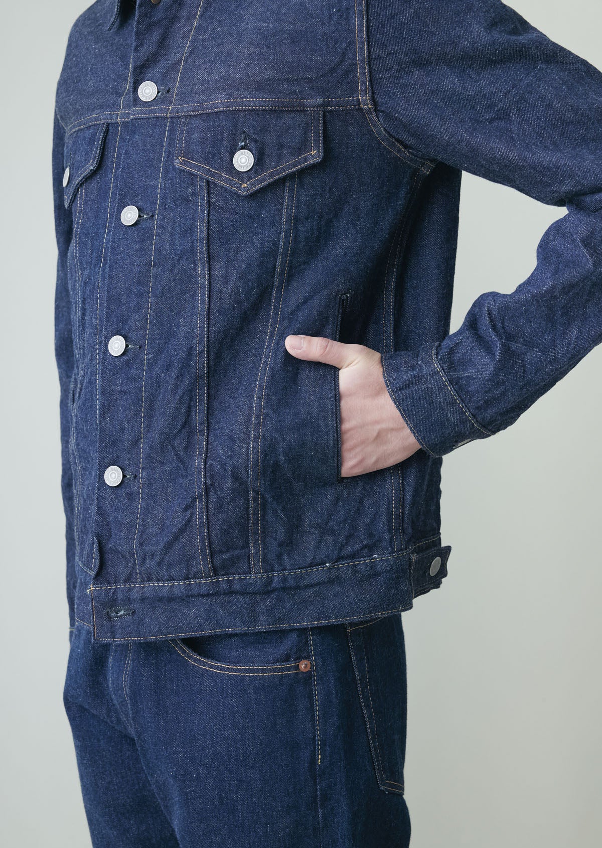 3RD TYPE G-JACKET INDIGO 8071-2502
