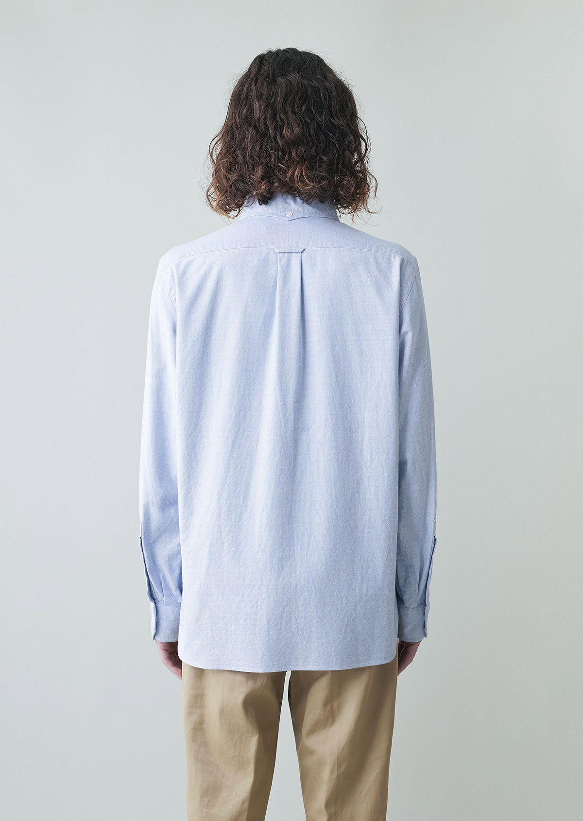 OX FORD BUTTON DOWN SHIRTS BLUE 8061-1101