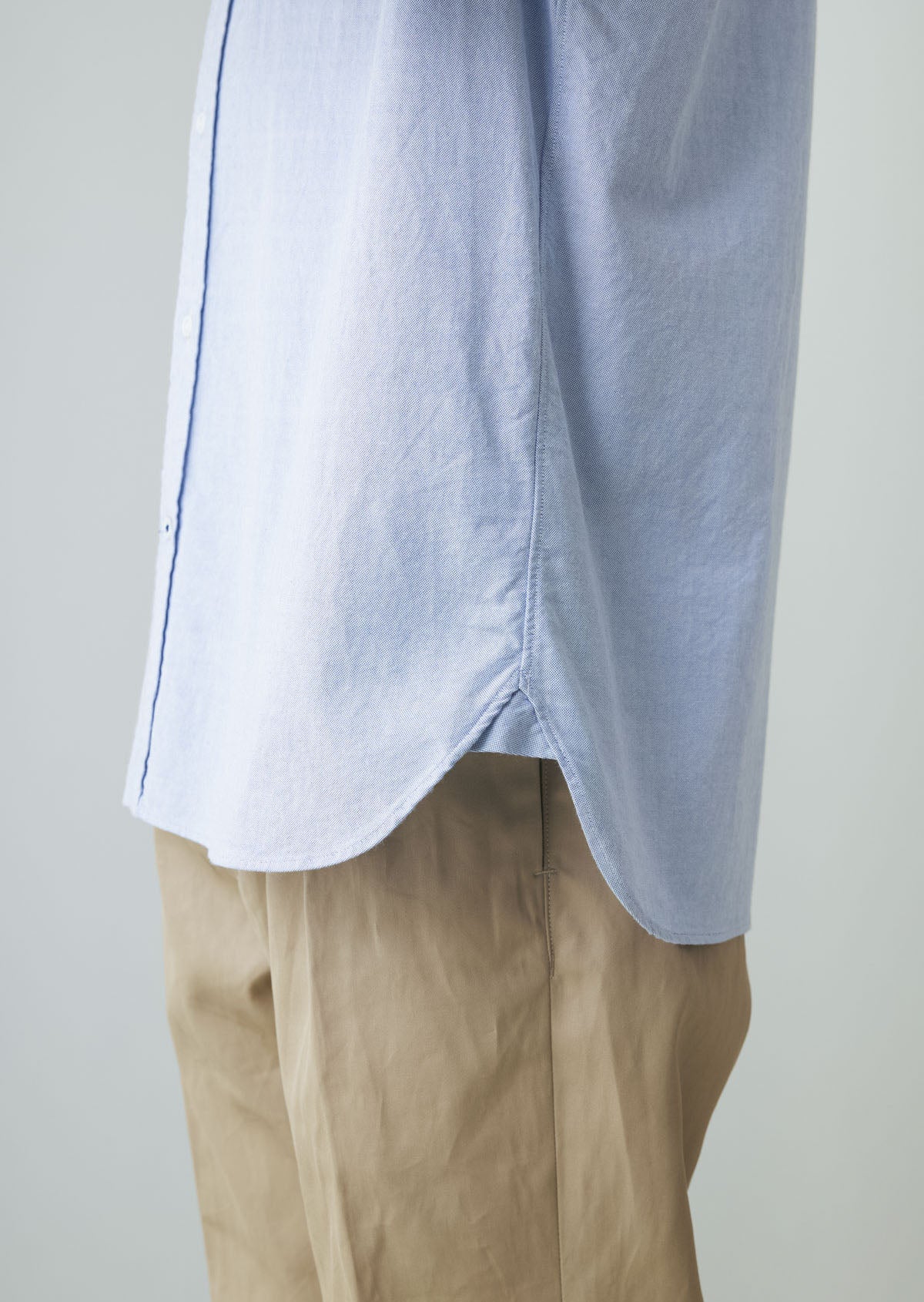 OX FORD BUTTON DOWN SHIRTS BLUE 8061-1101