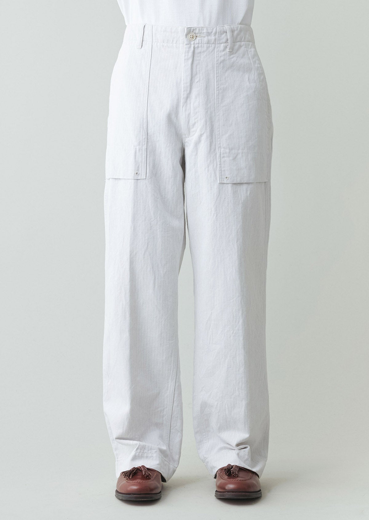 BAKER PANTS OFF WHITE　8011-1403