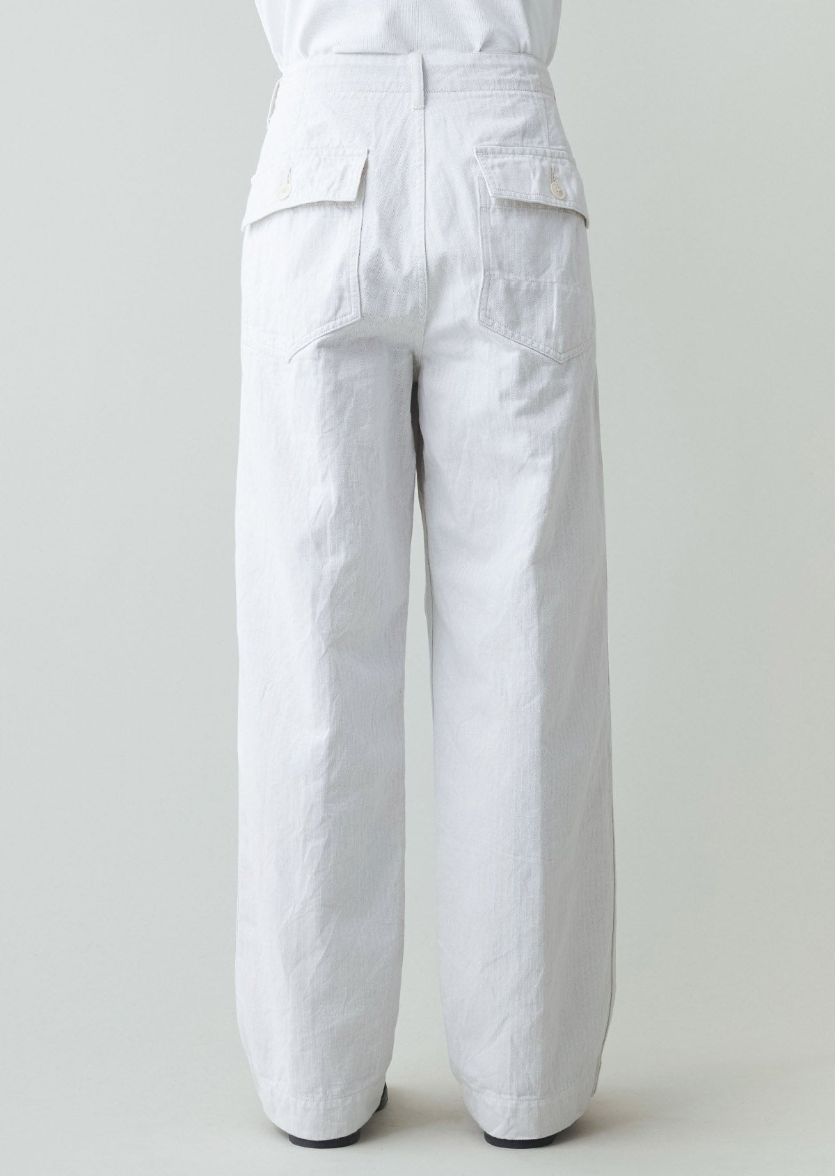 BAKER PANTS OFF WHITE　8011-1403