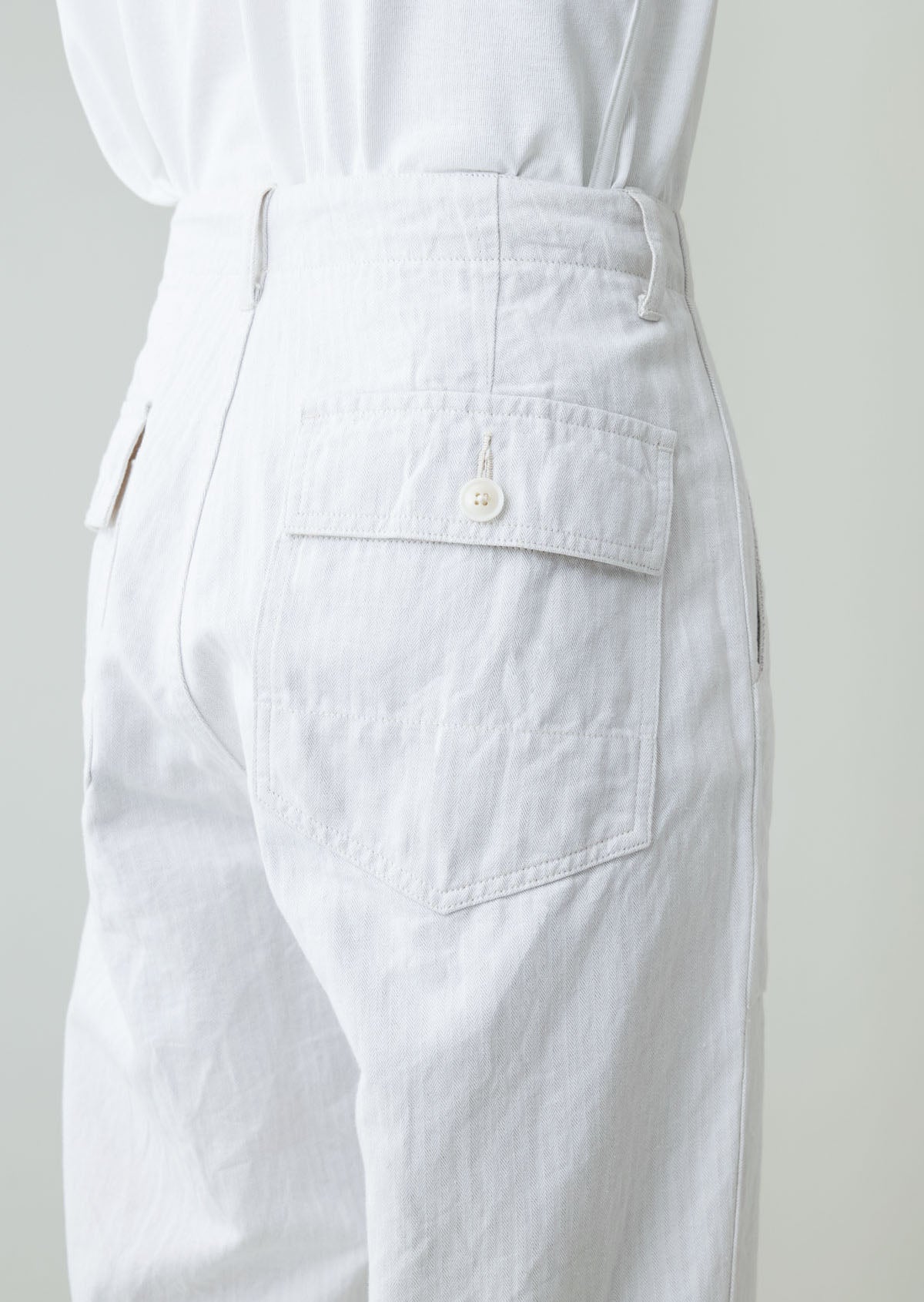 BAKER PANTS OFF WHITE　8011-1403