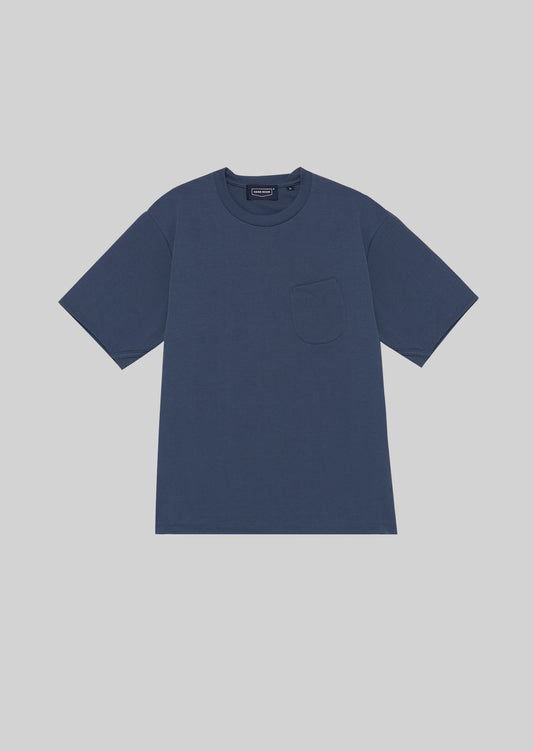 POLYESTER COTTON FEEL T-SHIRT CHARCOAL GRAY 8001-1702