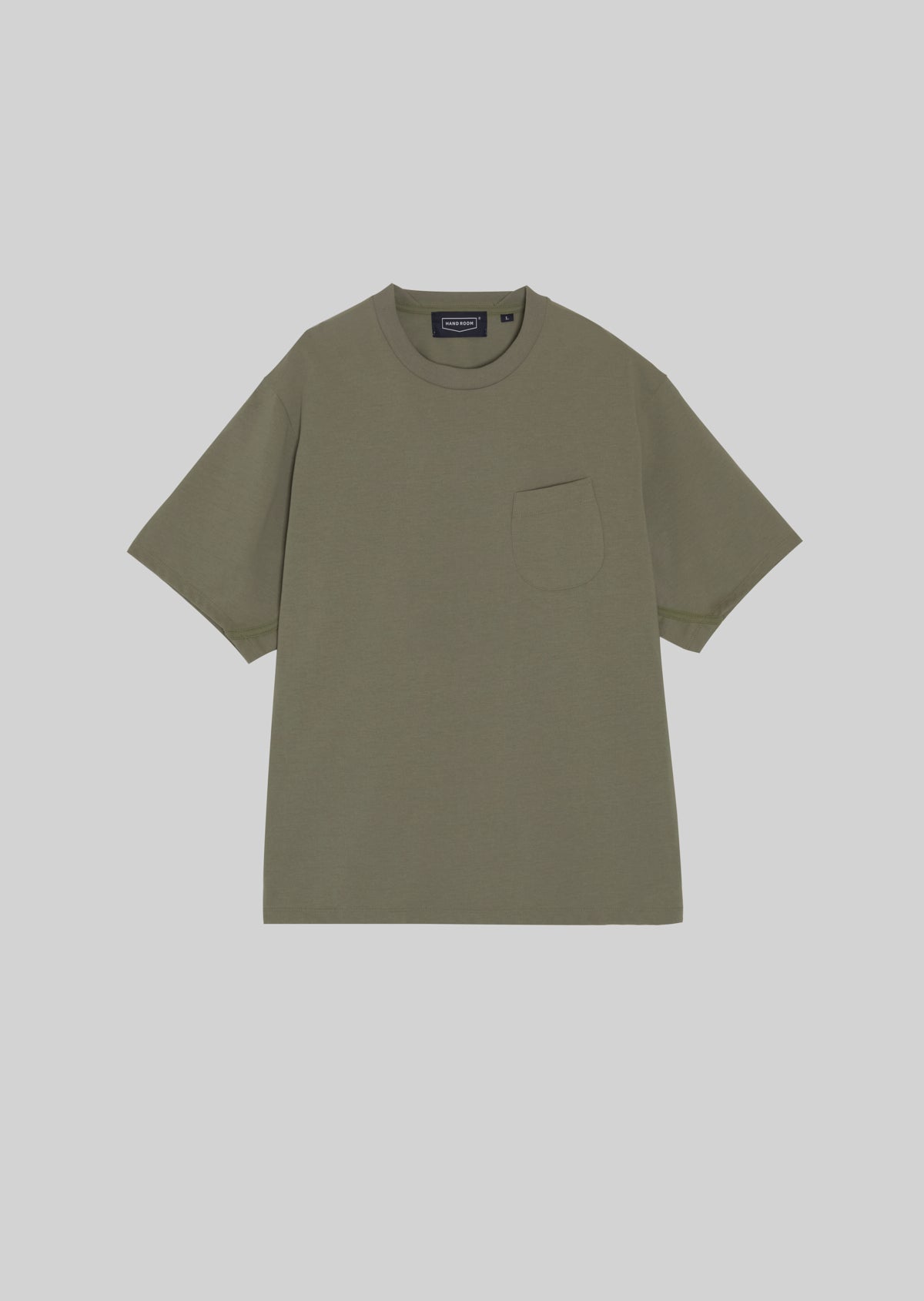 POLYESTER COTTON FEEL T-SHIRT OLIVE 8001-1702