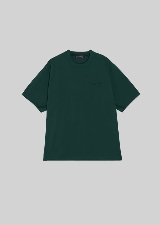 POLYESTER COTTON FEEL T-SHIRT GREEN 8001-1702