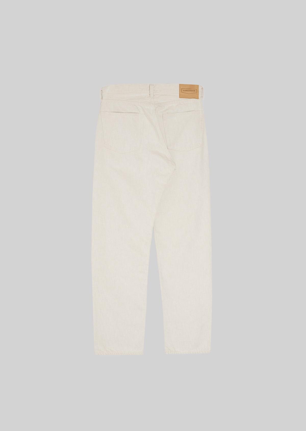 WIDE FIT 5 POCKET JEANS WHITE 8021-1403