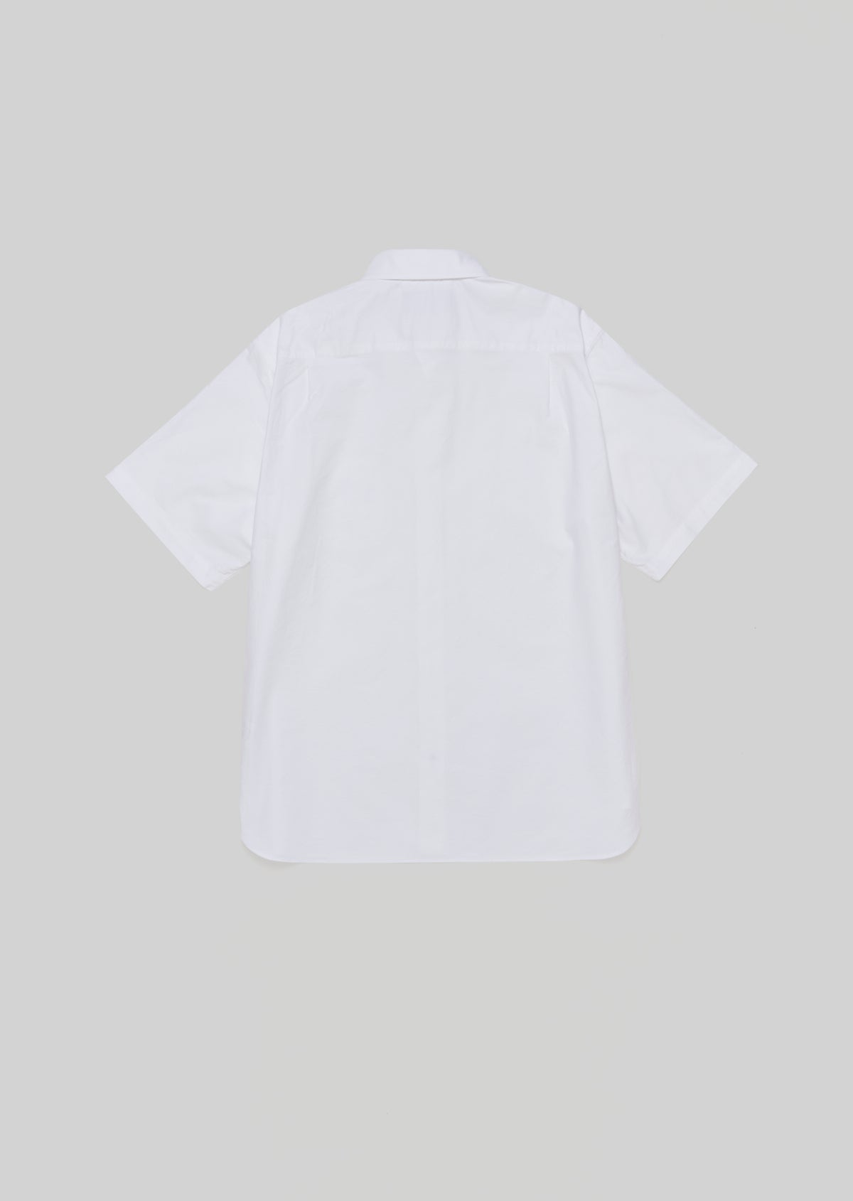 OX FORD BUTTON DOWN SHORT SLEEVE SHIRTS WHITE　8031-1603