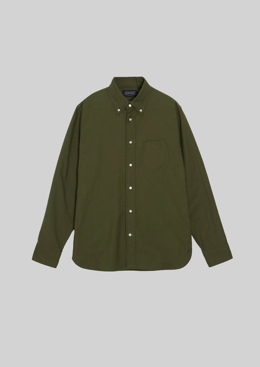 OX FORD BUTTON DOWN SHIRTS KHAKI 8061-1101