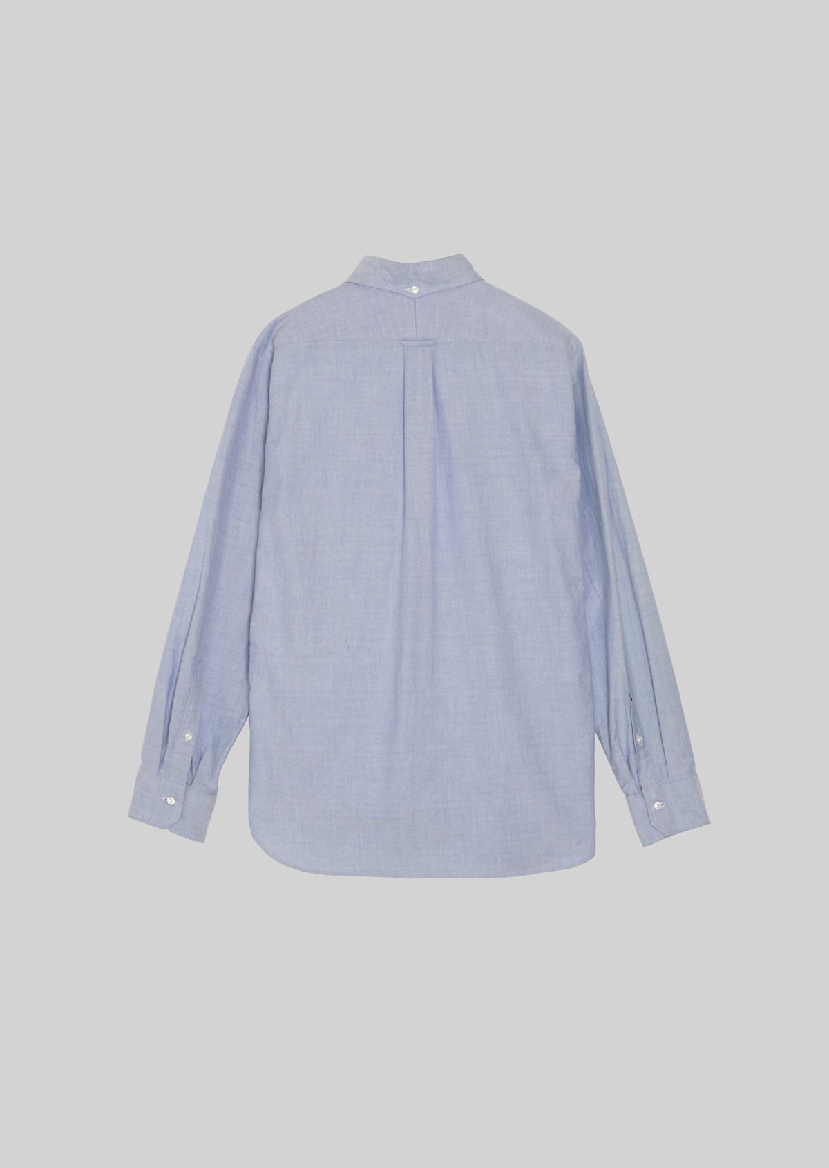 OX FORD BUTTON DOWN SHIRTS BLUE　8061-1101