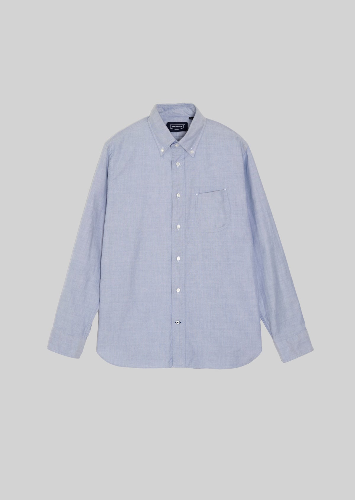 OX FORD BUTTON DOWN SHIRTS BLUE 8061-1101