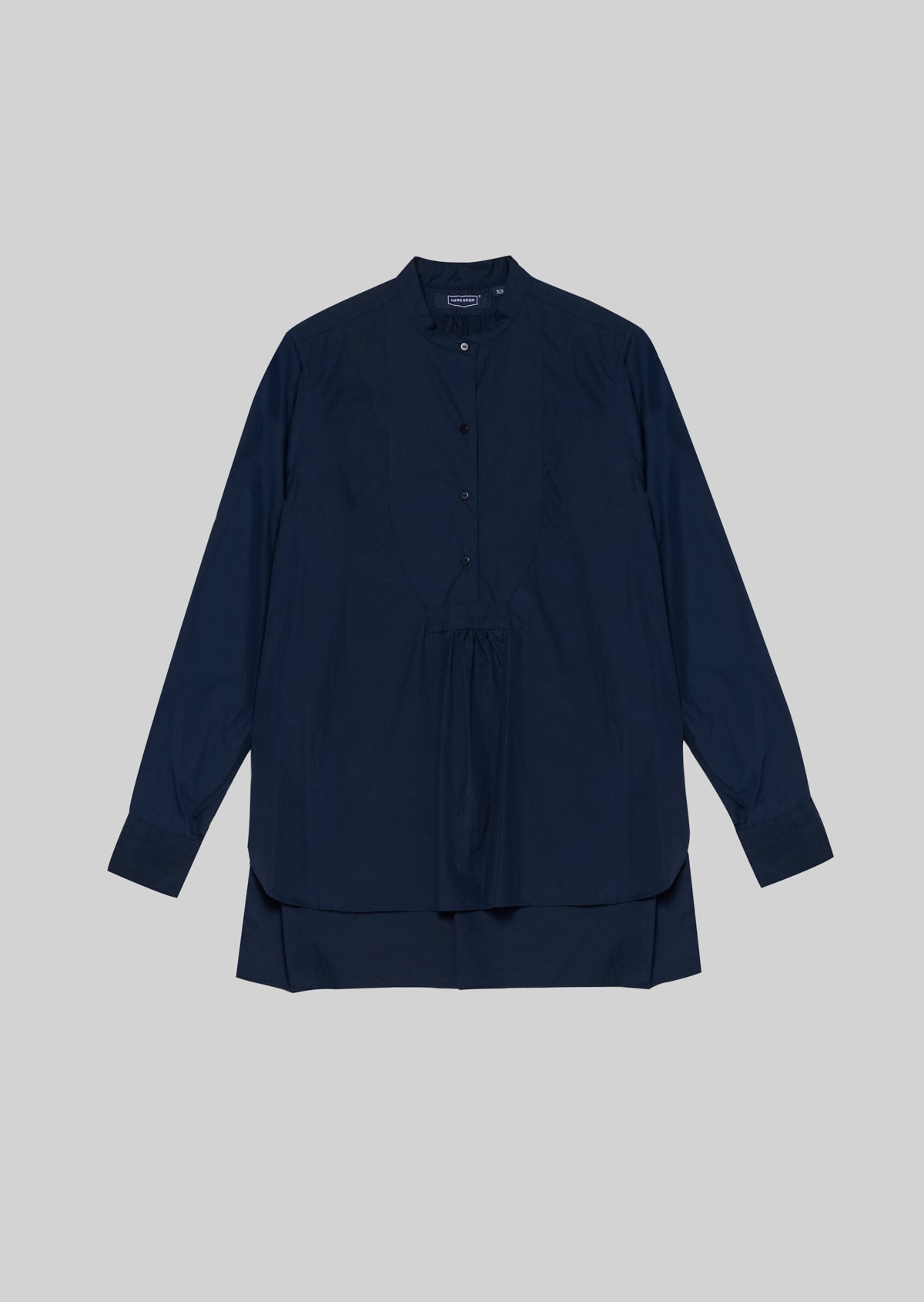 120/2 BROAD CLASSIC FRONT SHIRT NAVY　8211-1101