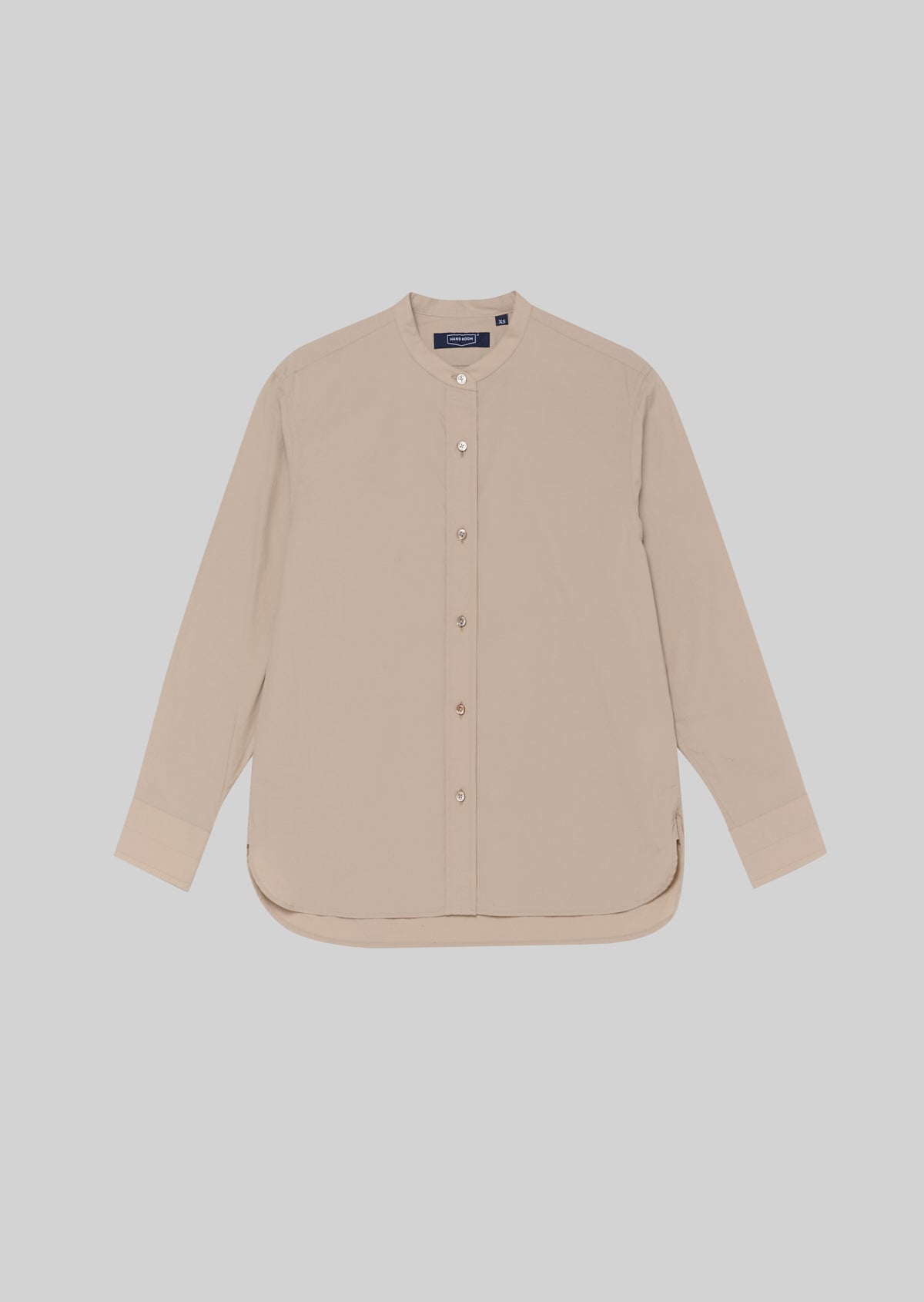 END ON END BROAD BAND SHIRT BEIGE 8211-1102