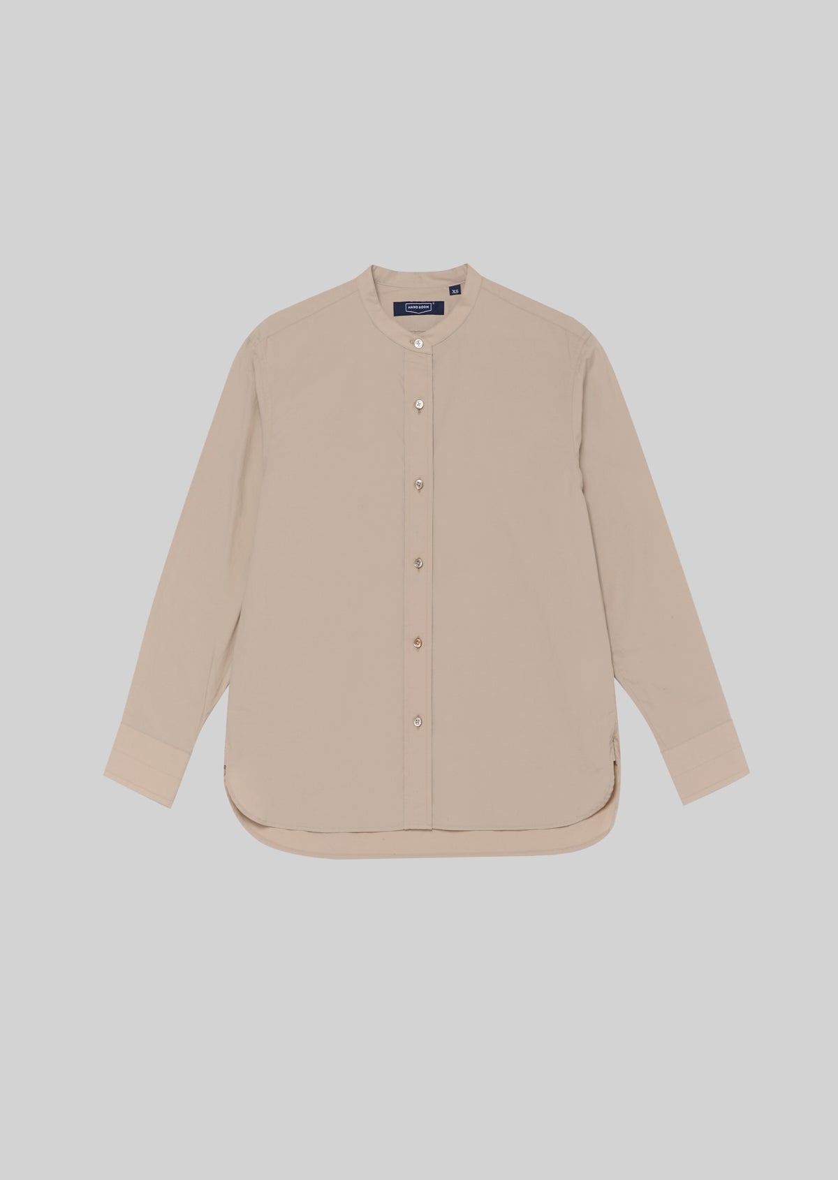 END ON END BROAD BAND SHIRT BEIGE　8211-1102