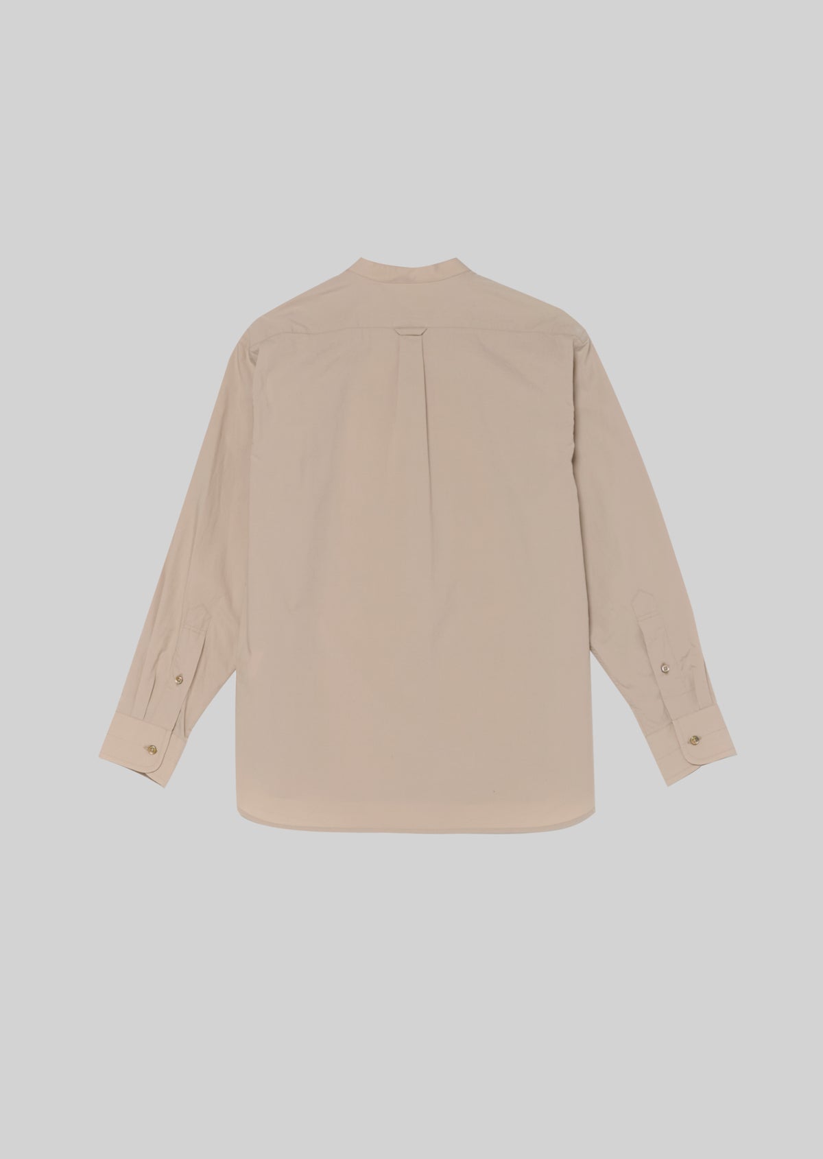 END ON END BROAD BAND SHIRT BEIGE 8211-1102