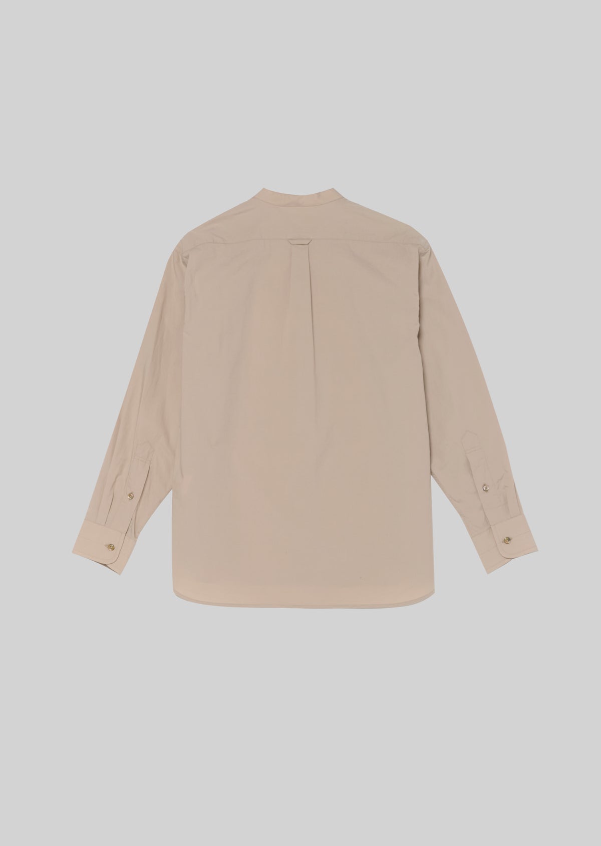 END ON END BROAD BAND SHIRT BEIGE　8211-1102