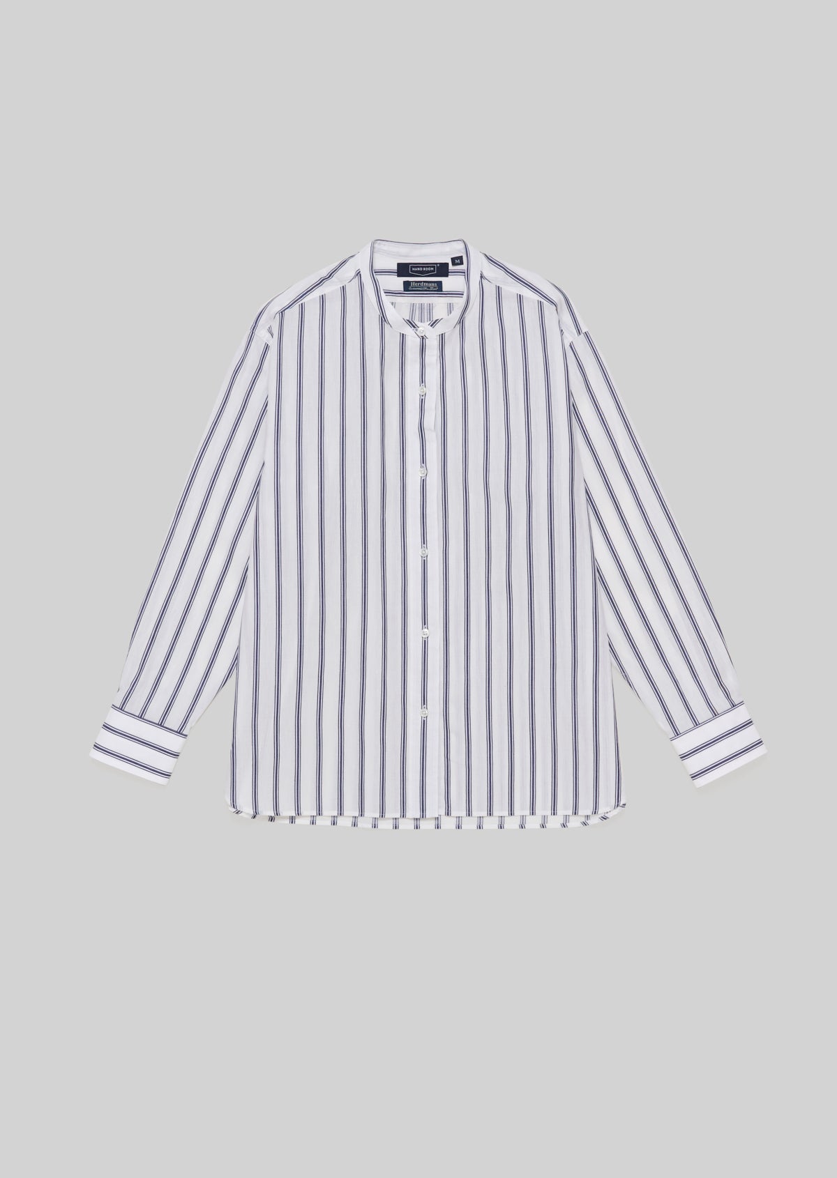 BAND COLLAR SHIRT STRIPE　8231-1103