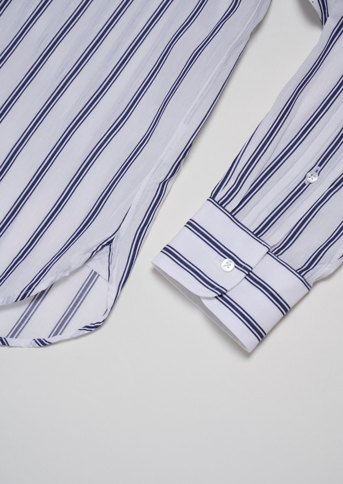 BAND COLLAR SHIRT STRIPE 8231-1103