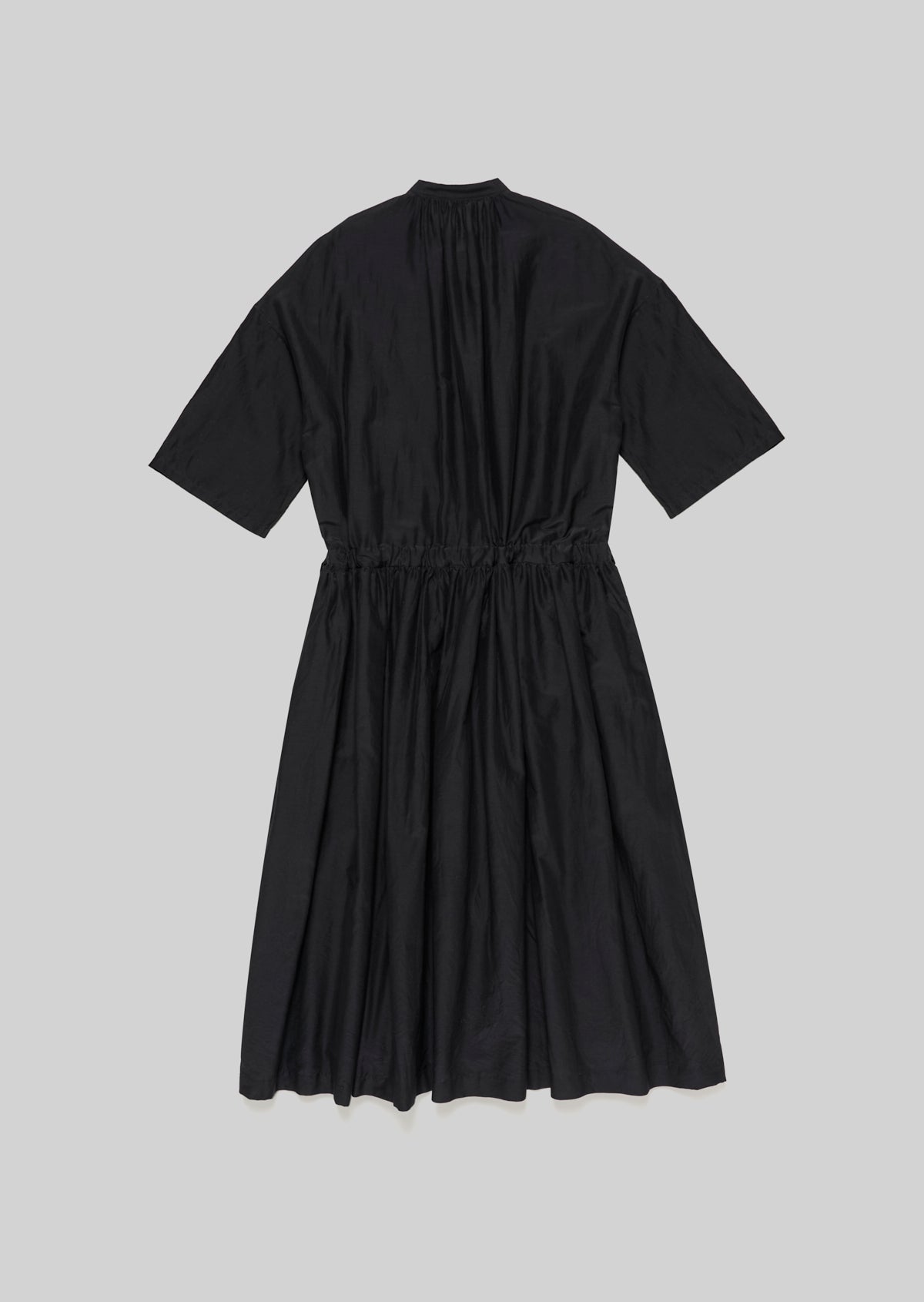 GATHER DRESS BLACK 8231-2601