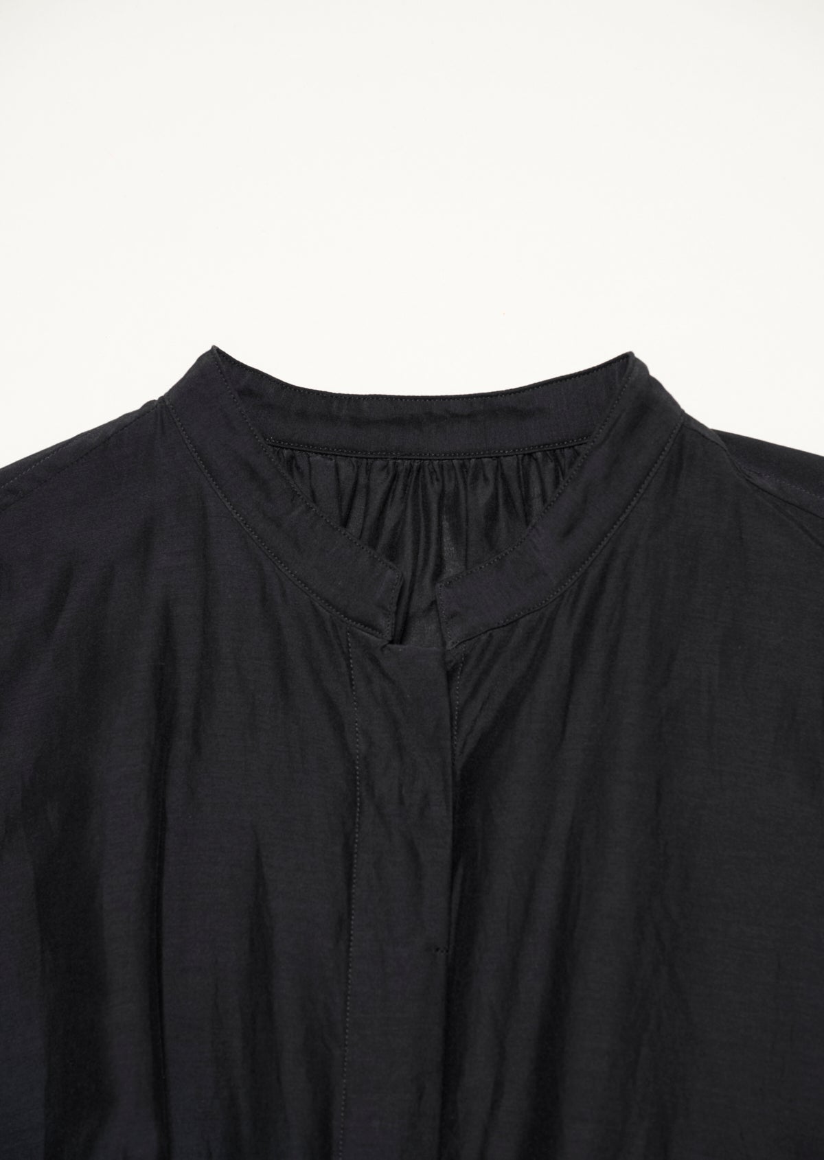 GATHER DRESS BLACK 8231-2601