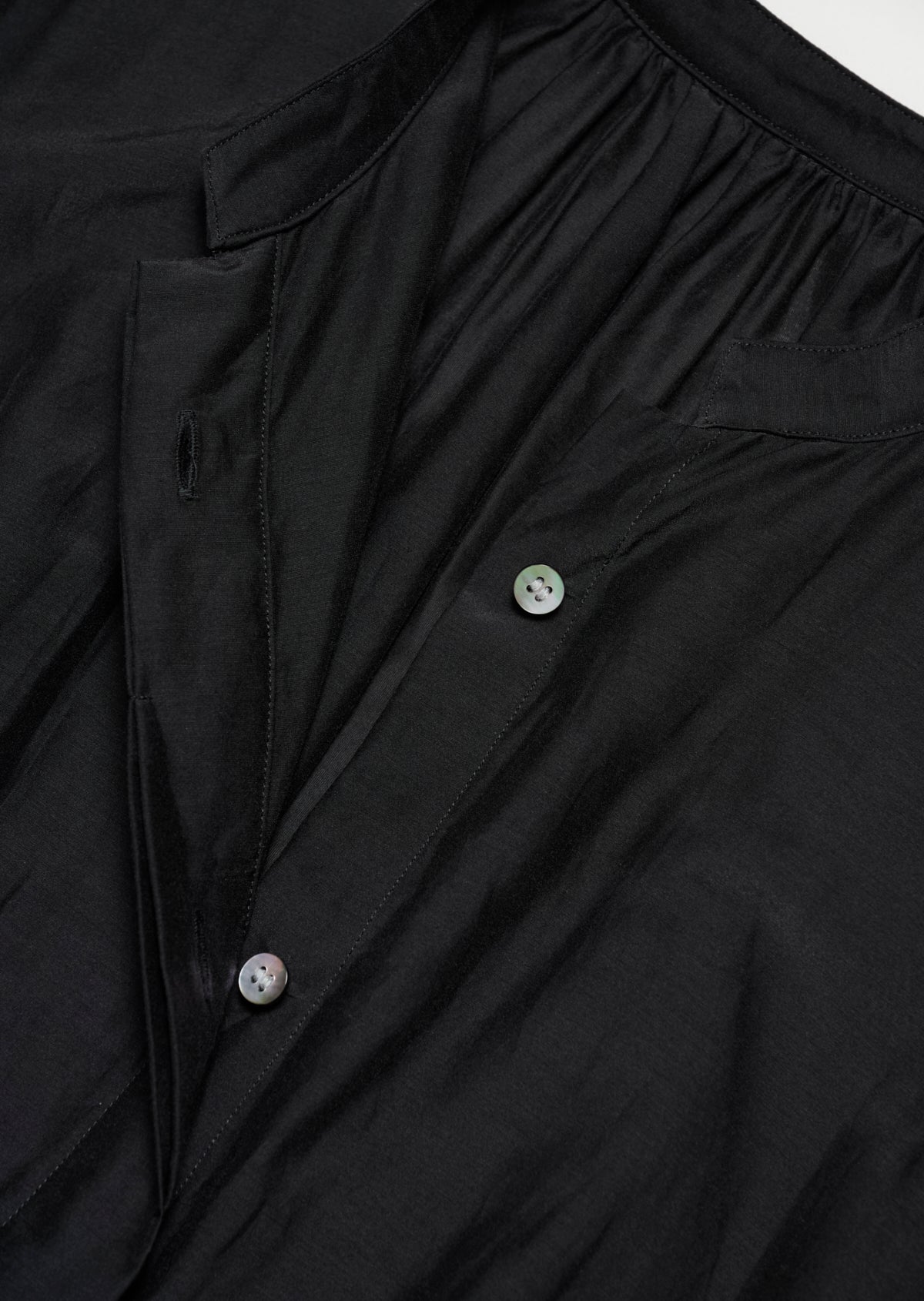 GATHER DRESS BLACK 8231-2601