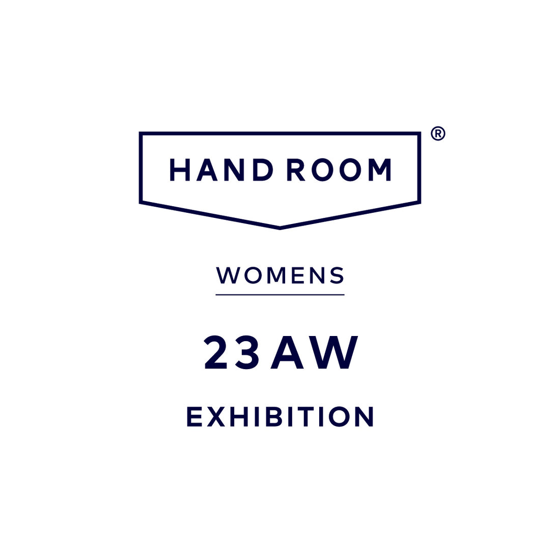HAND ROOM WOMENS 23AWの展示会を開催します。
