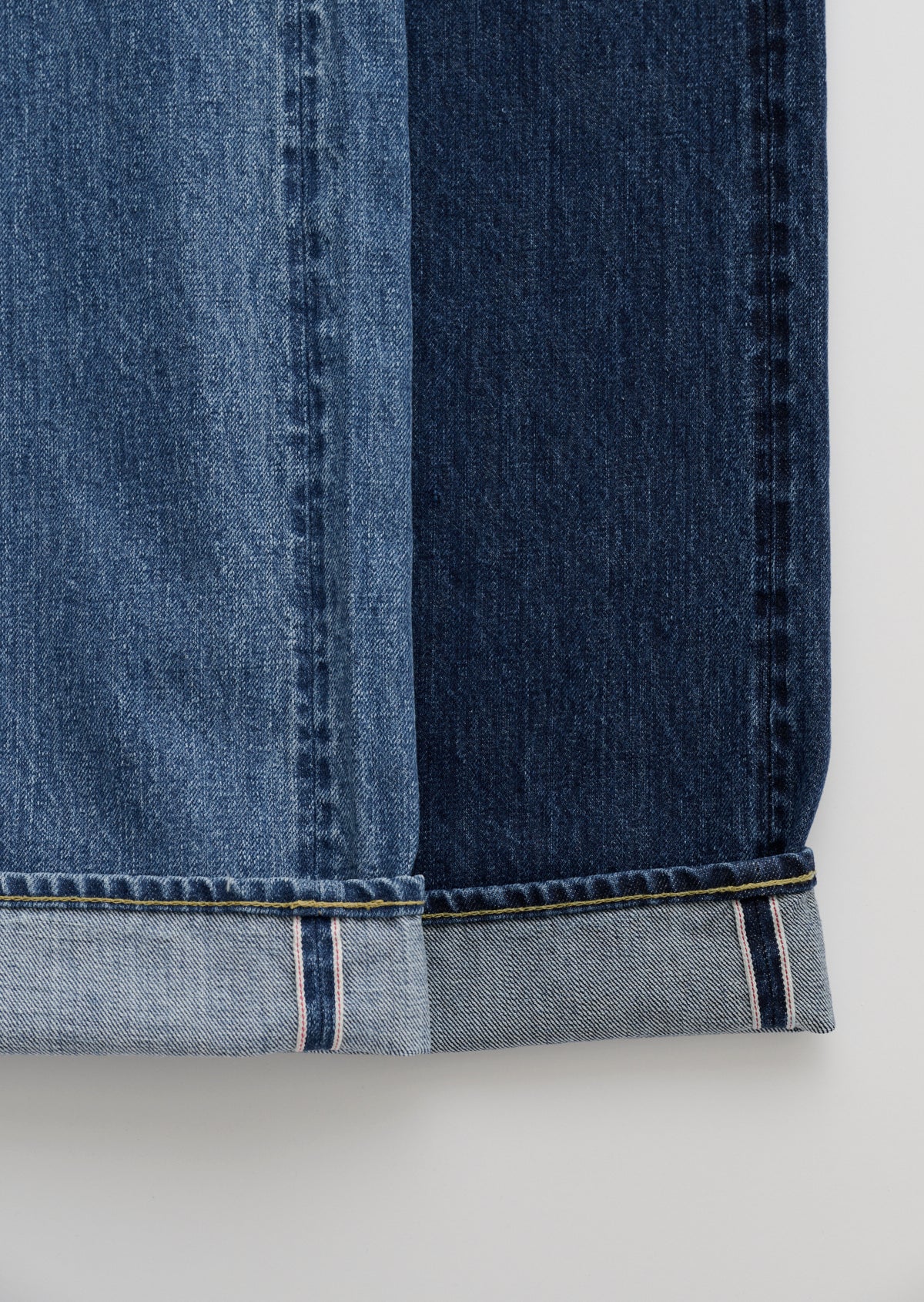 WIDE FIT 5POKET JEANS BIO FADE MIDIUM INDIGO 8021-1409