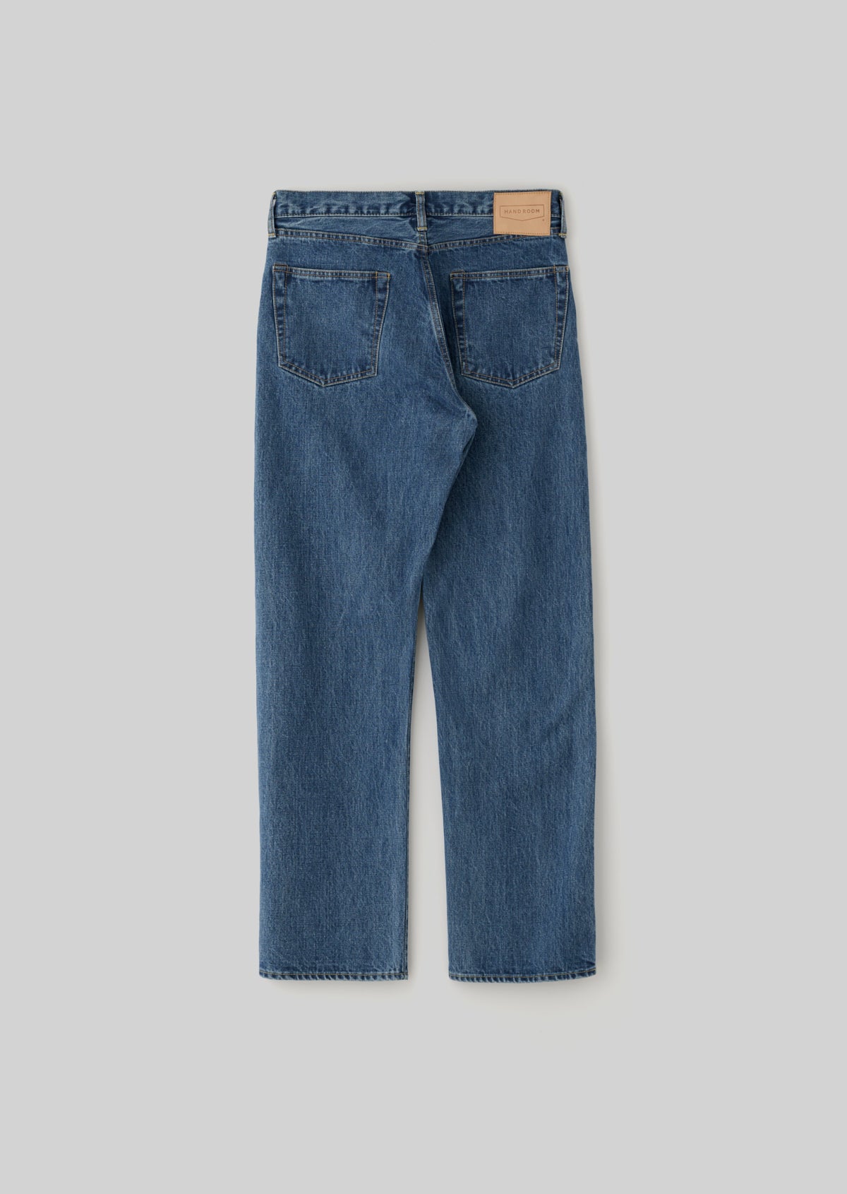 WIDE FIT 5POKET JEANS BIO FADE MIDIUM INDIGO 8021-1409