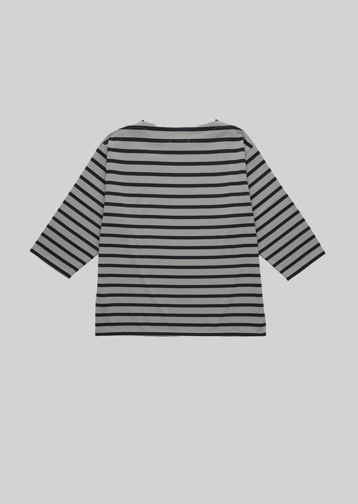 HANDROOM【ハンドルネーム】POLYESTER COTTON FEEL BOATNECK T-