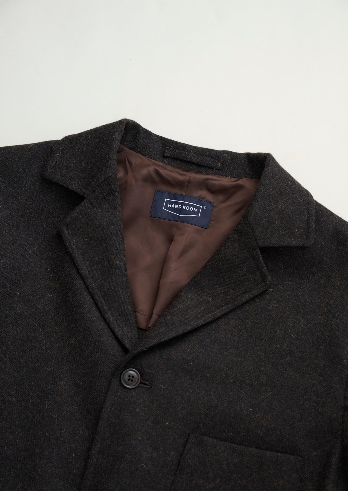 TWILL CUFFED JACKET BROWN  8053-2503