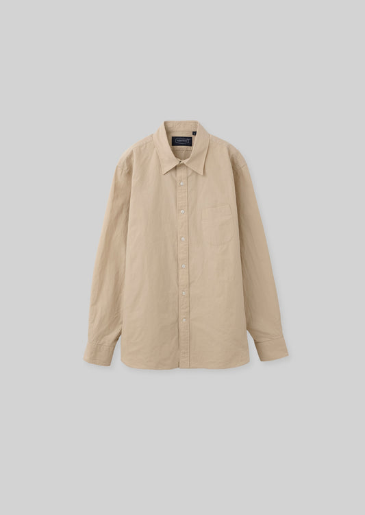 WHITE STITCHED SHIRTS BEIGE 8051-1105
